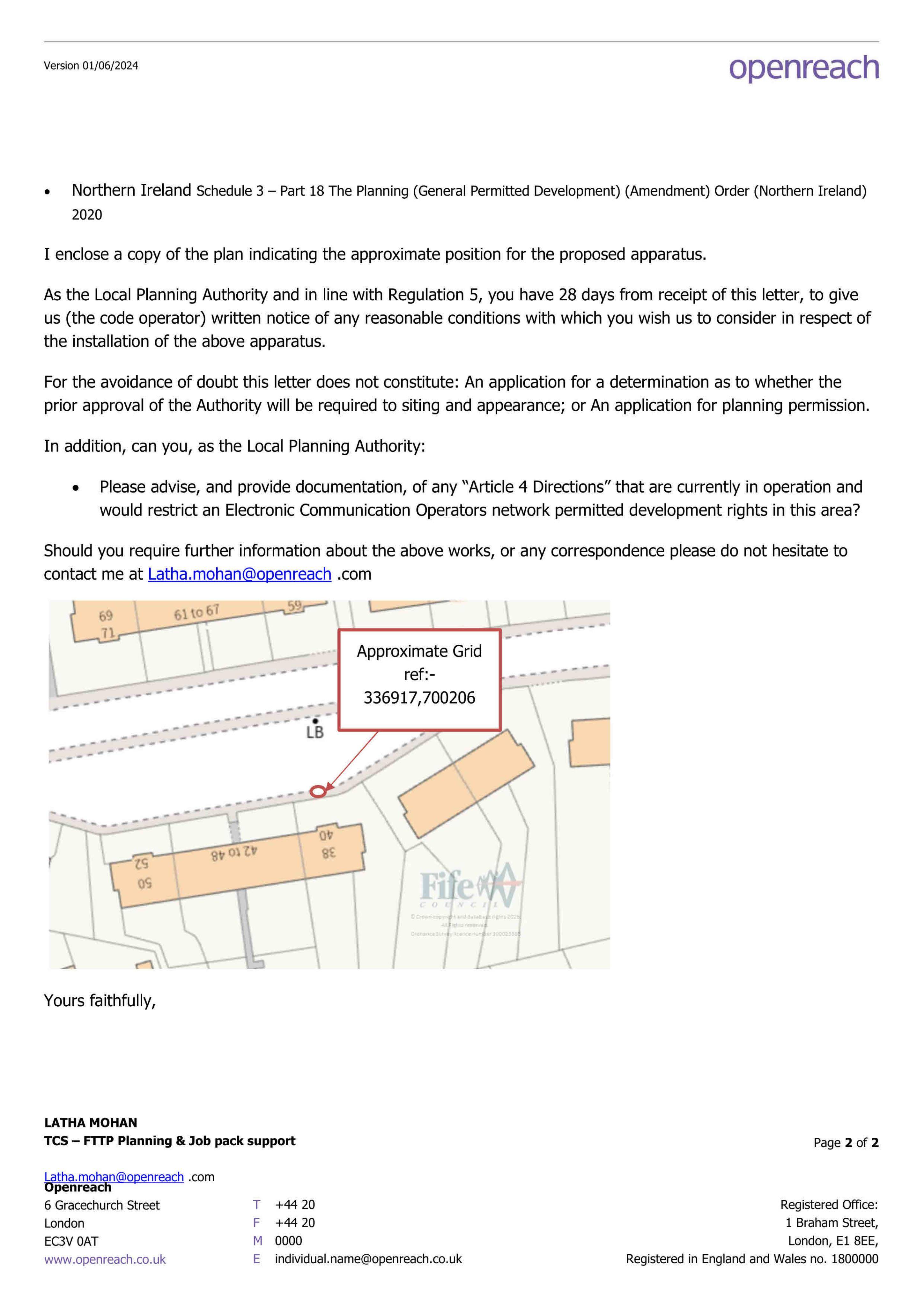 Planning document