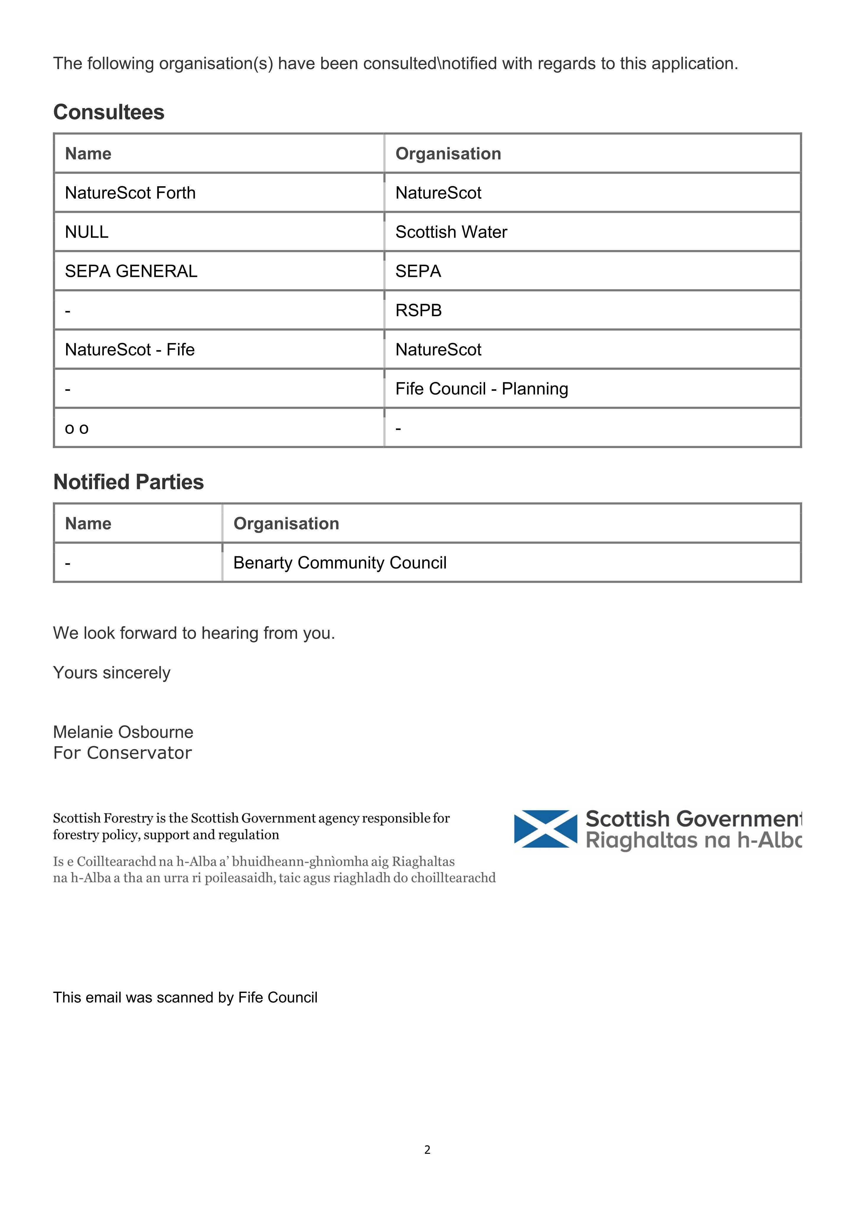 Planning document