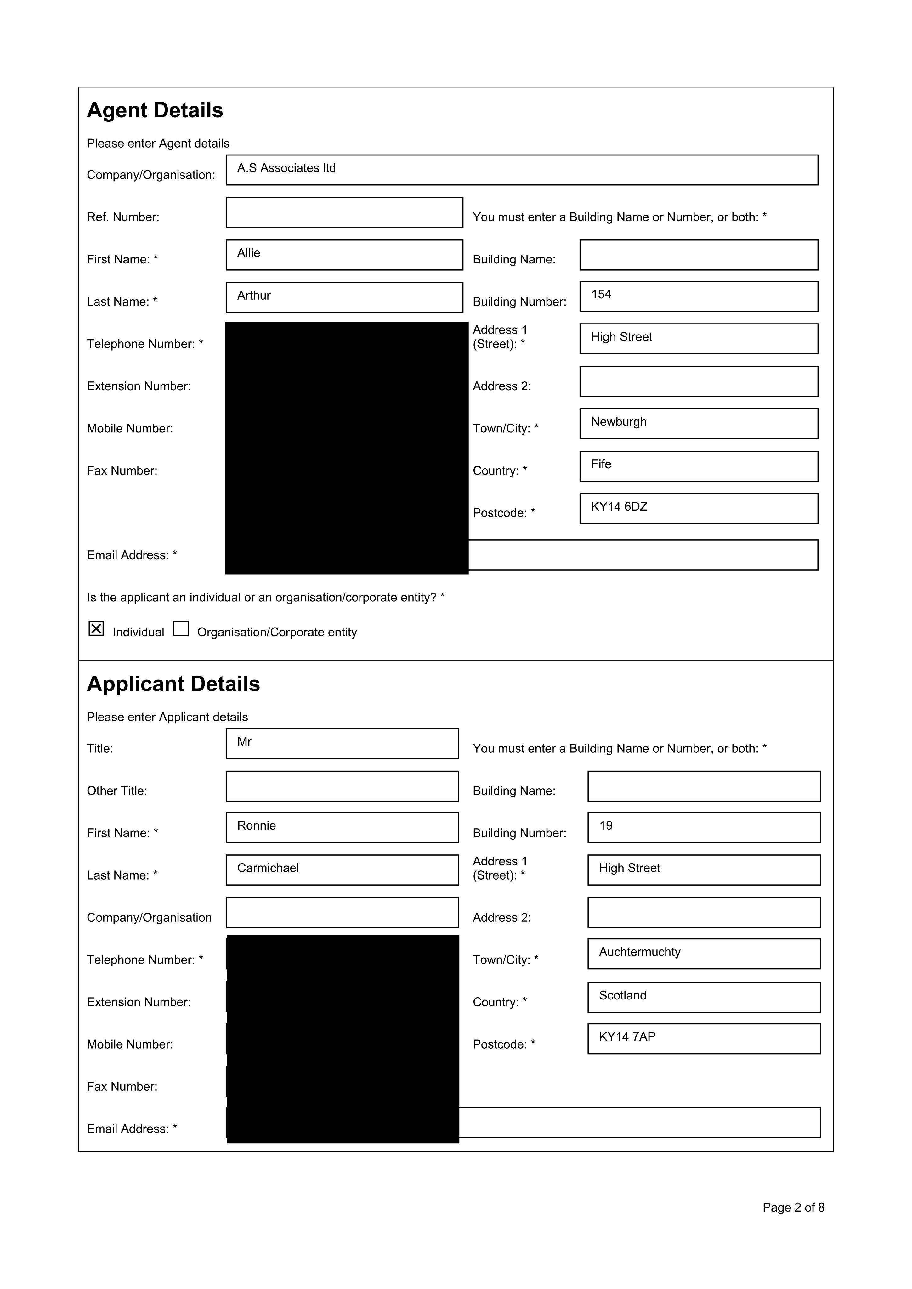 Planning document