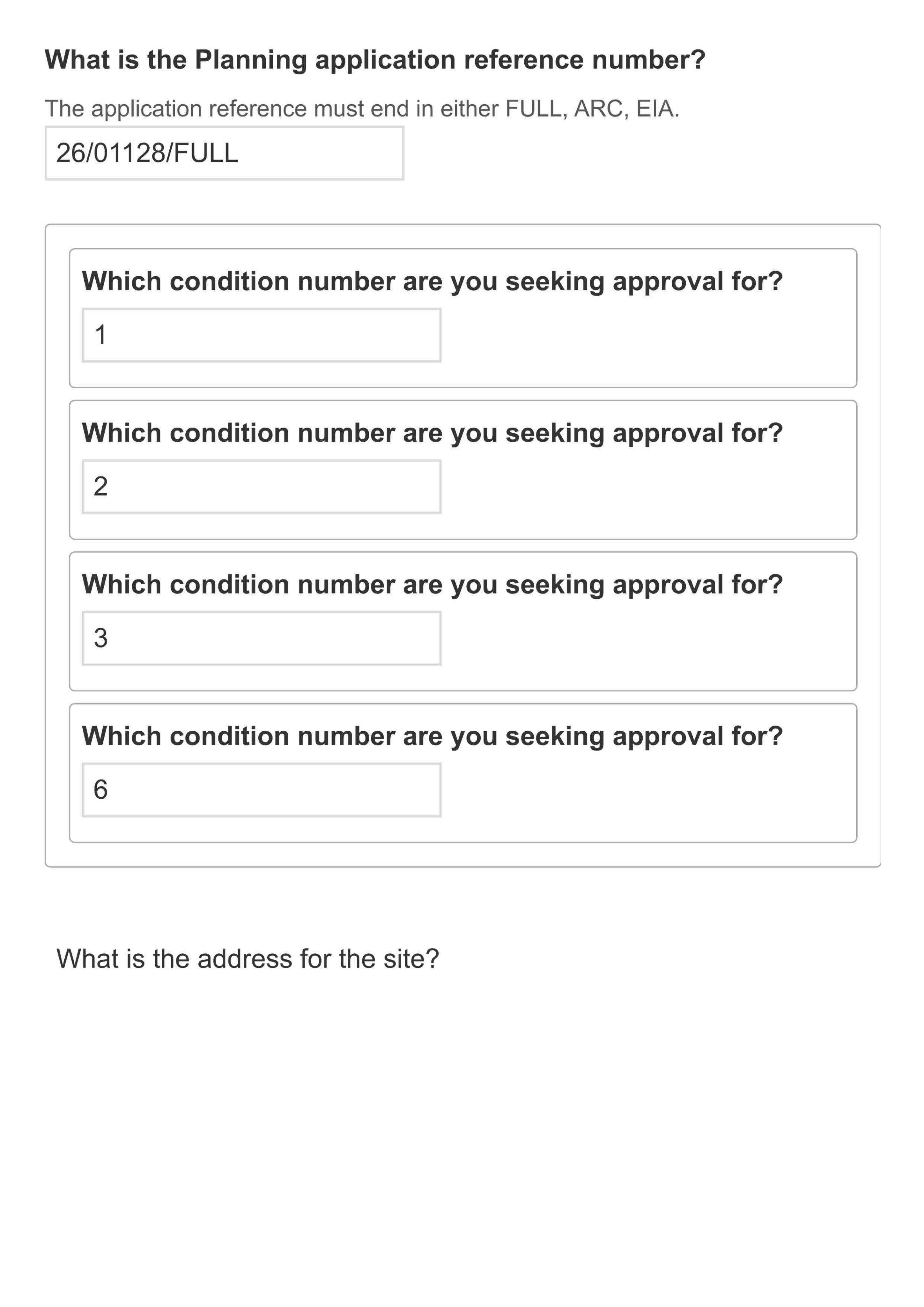 Planning document