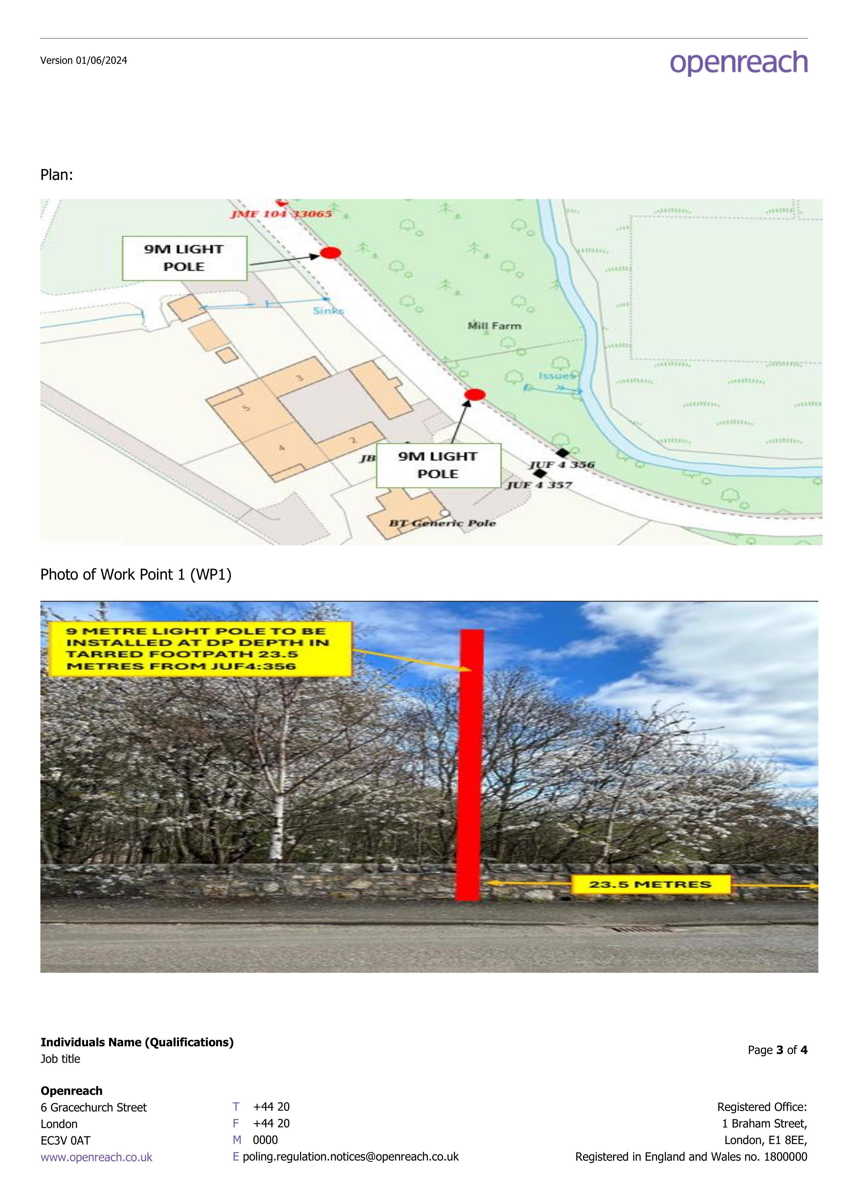 Planning document