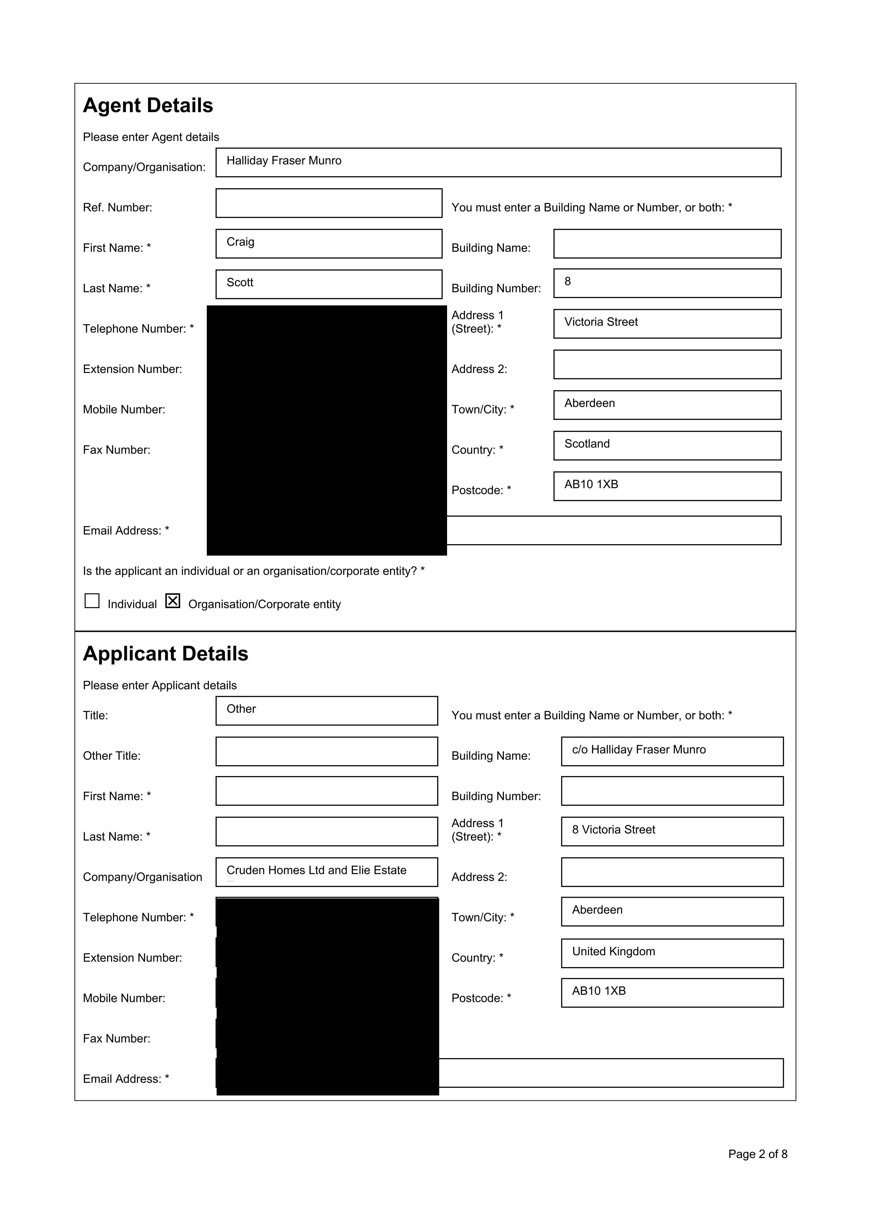 Planning document
