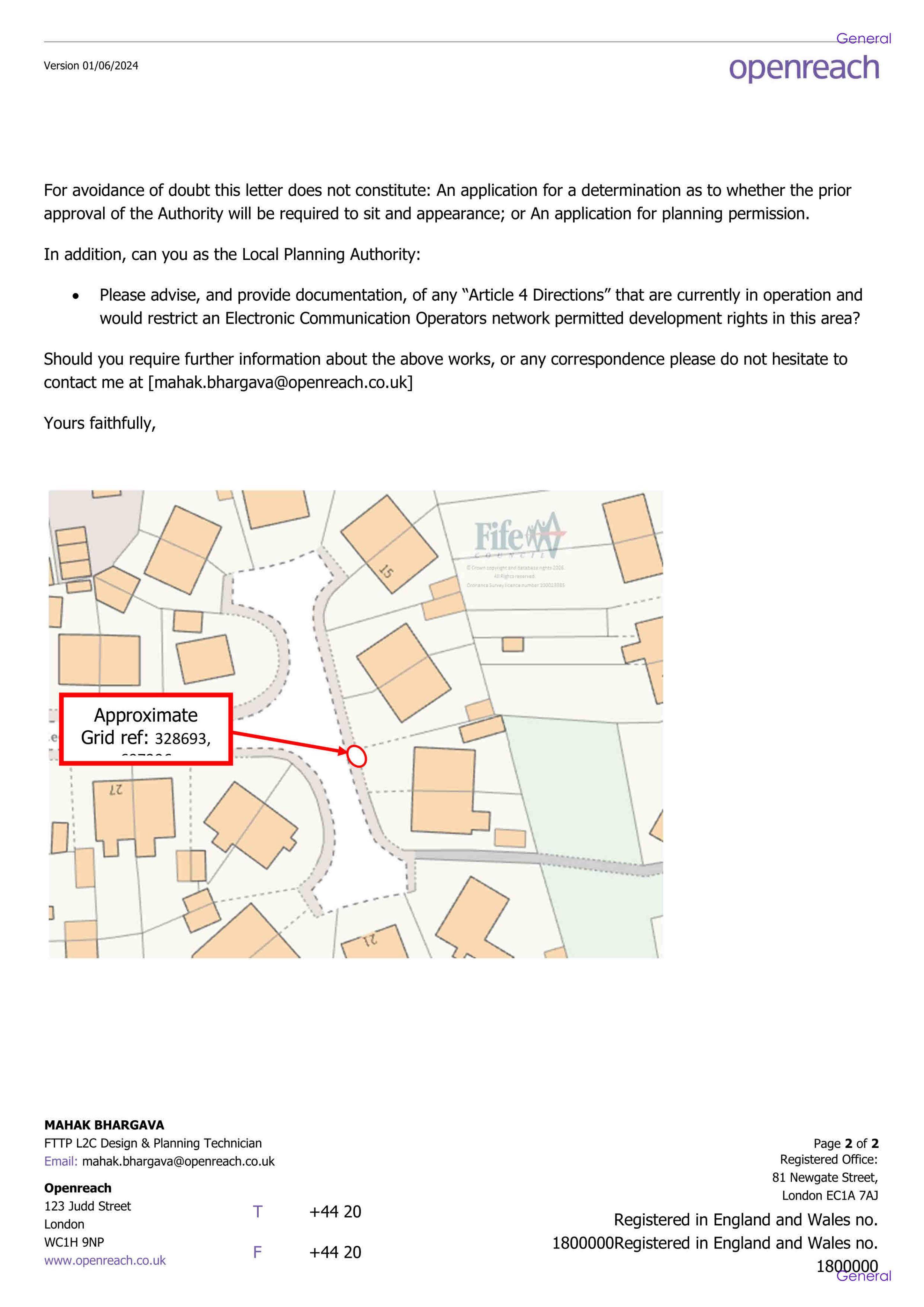 Planning document