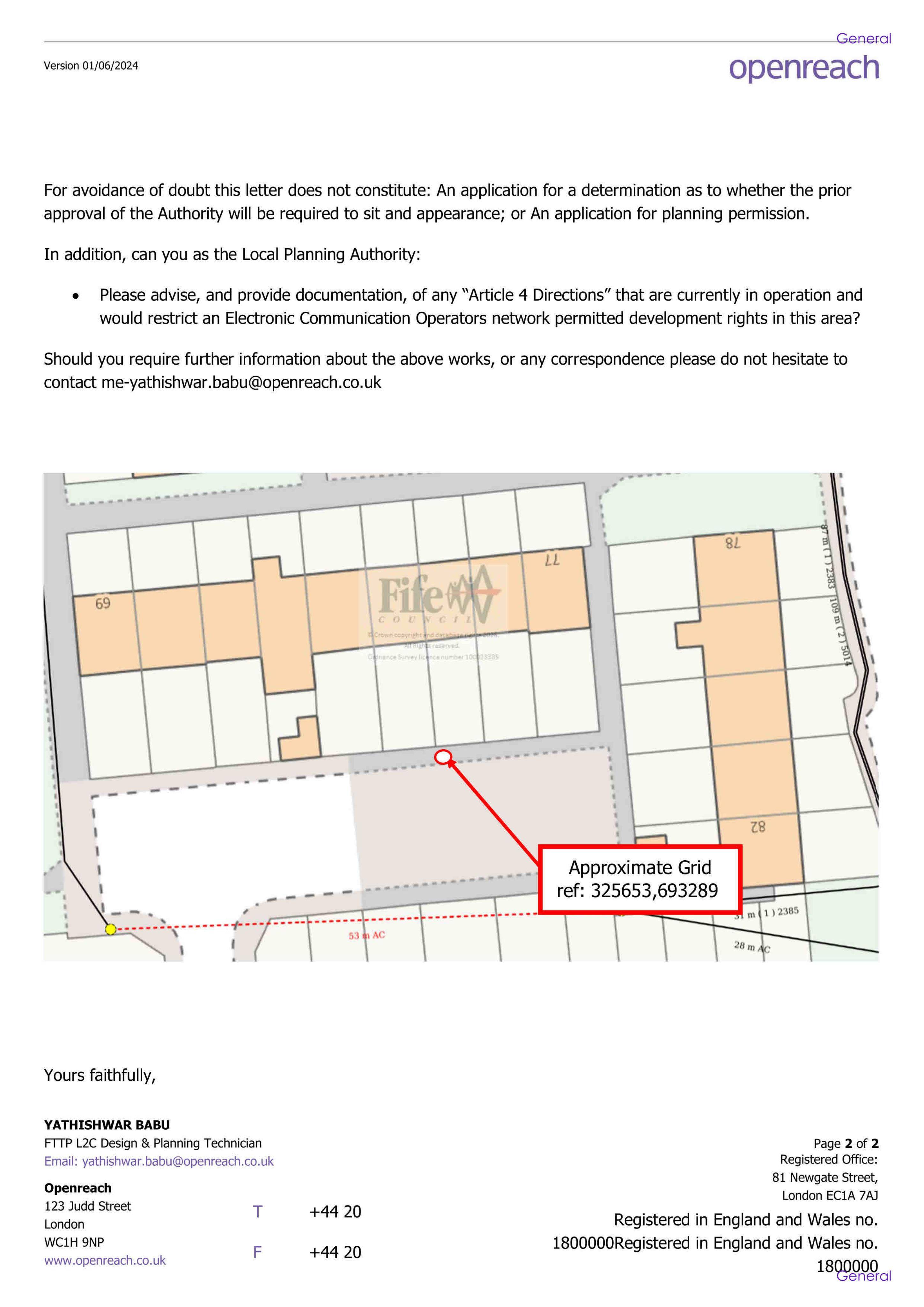 Planning document
