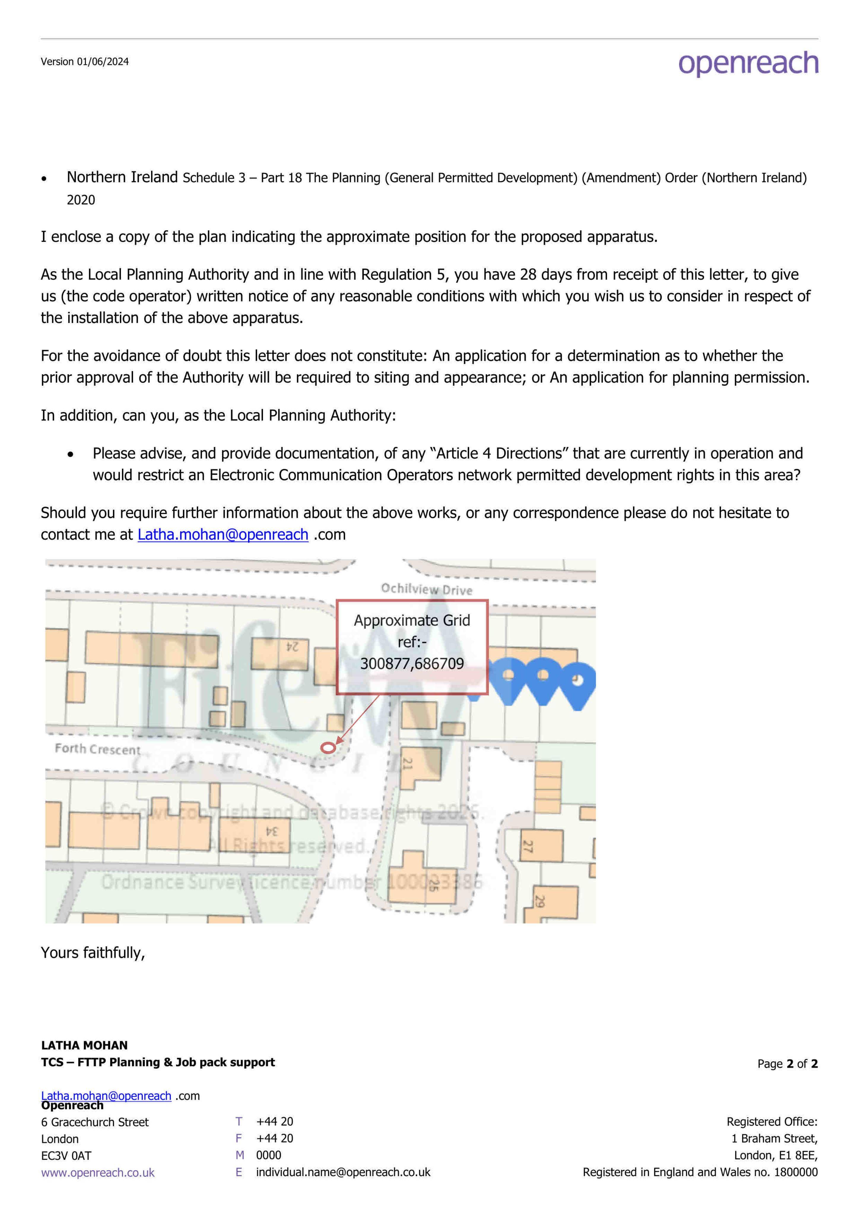 Planning document