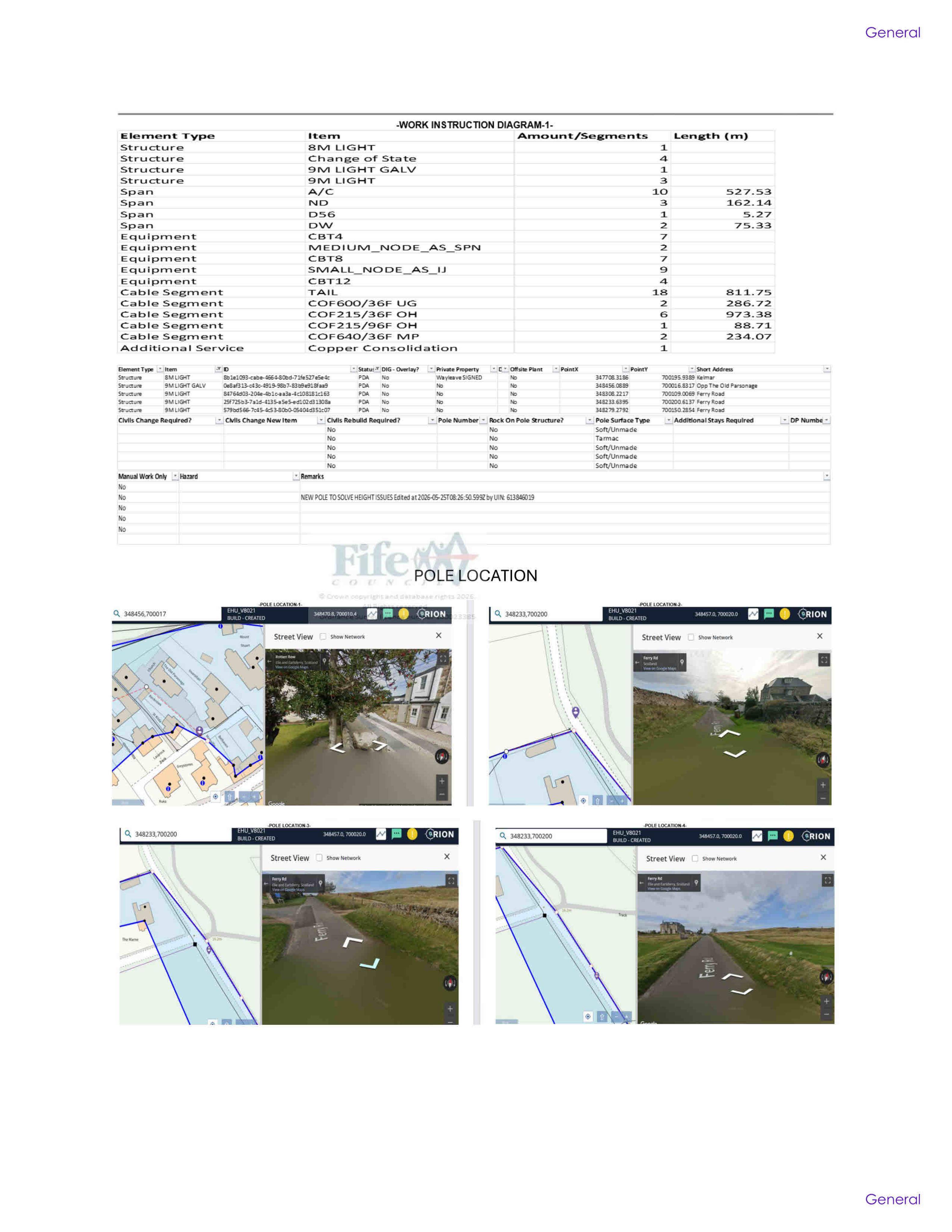 Planning document