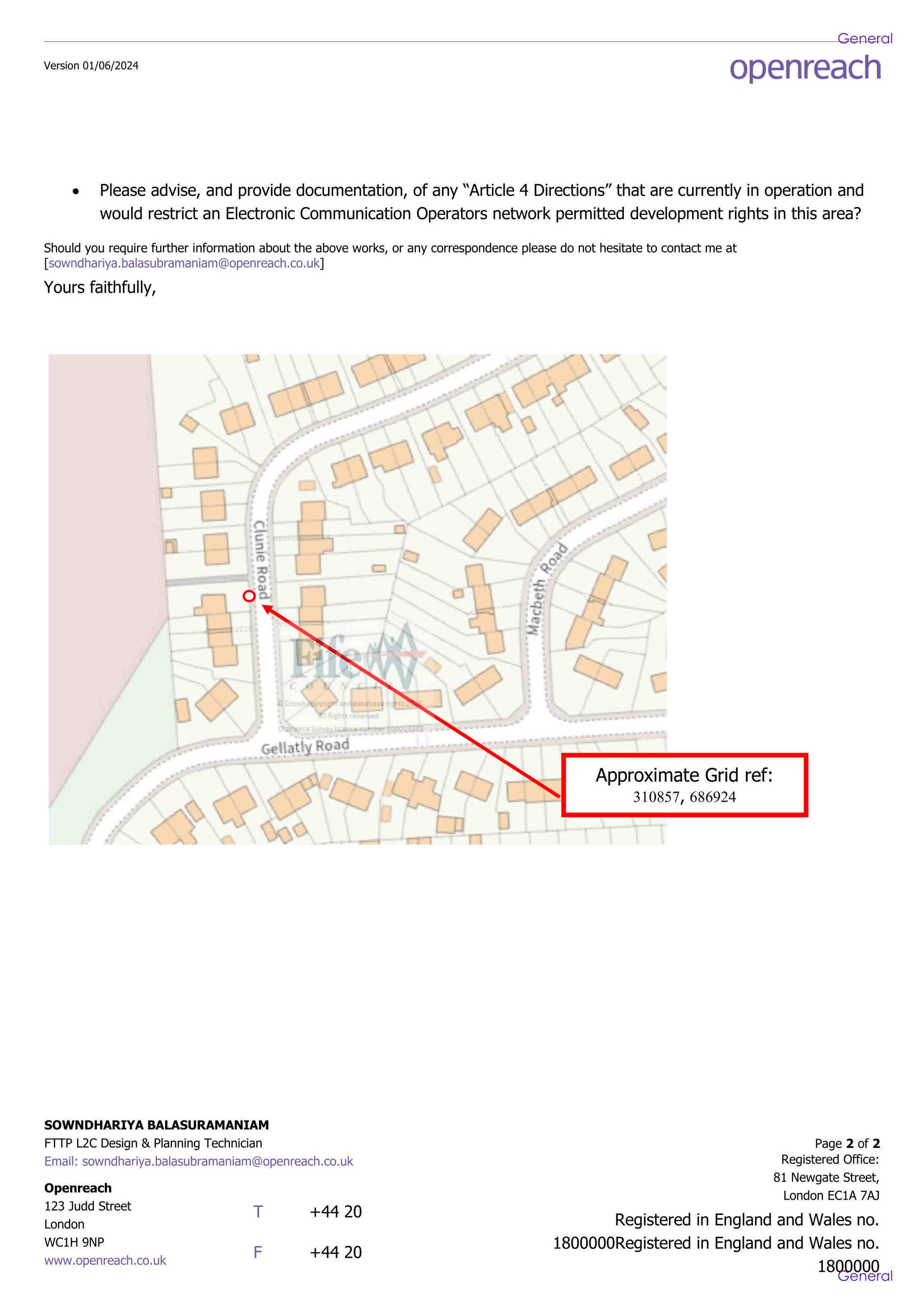 Planning document