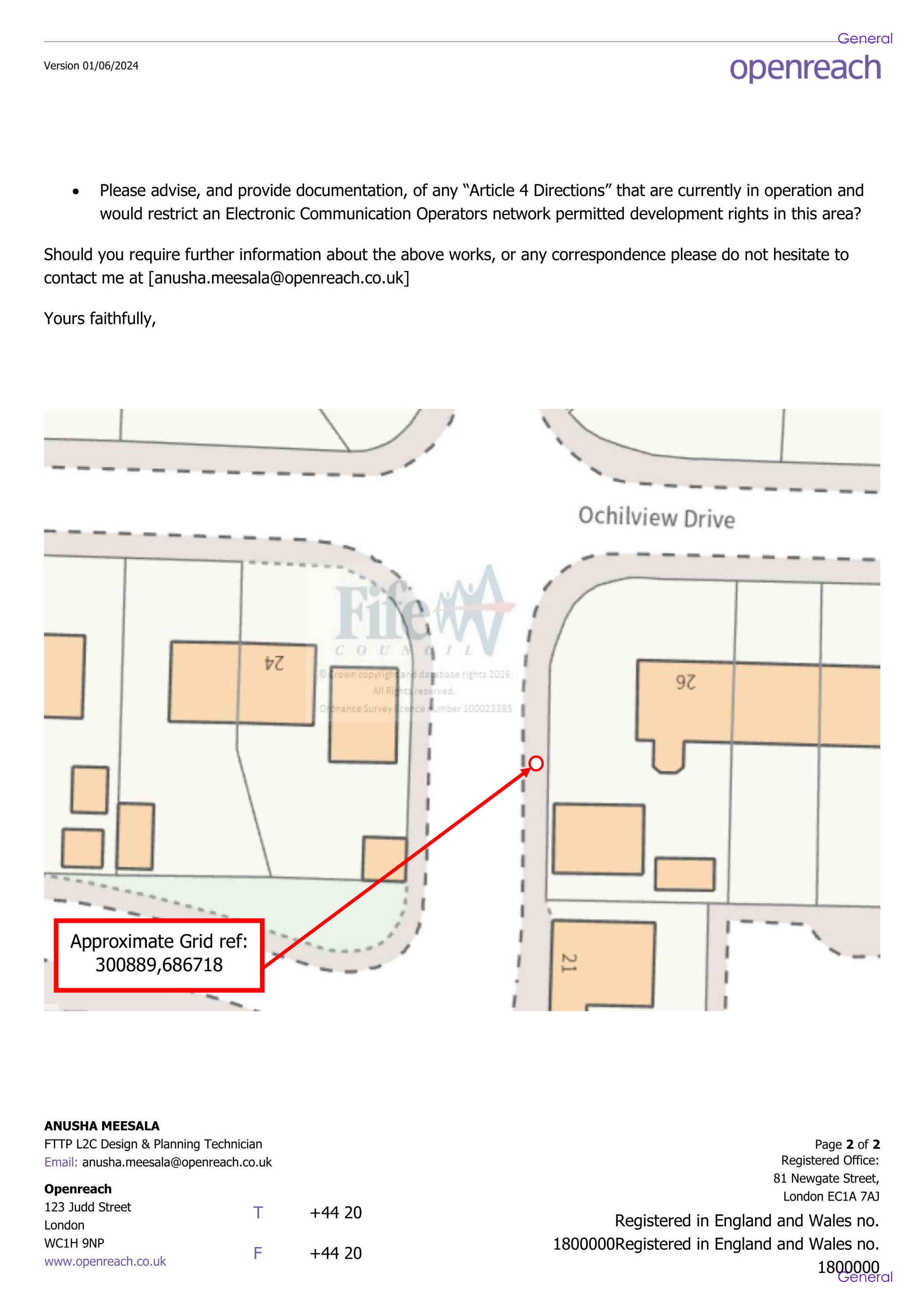 Planning document