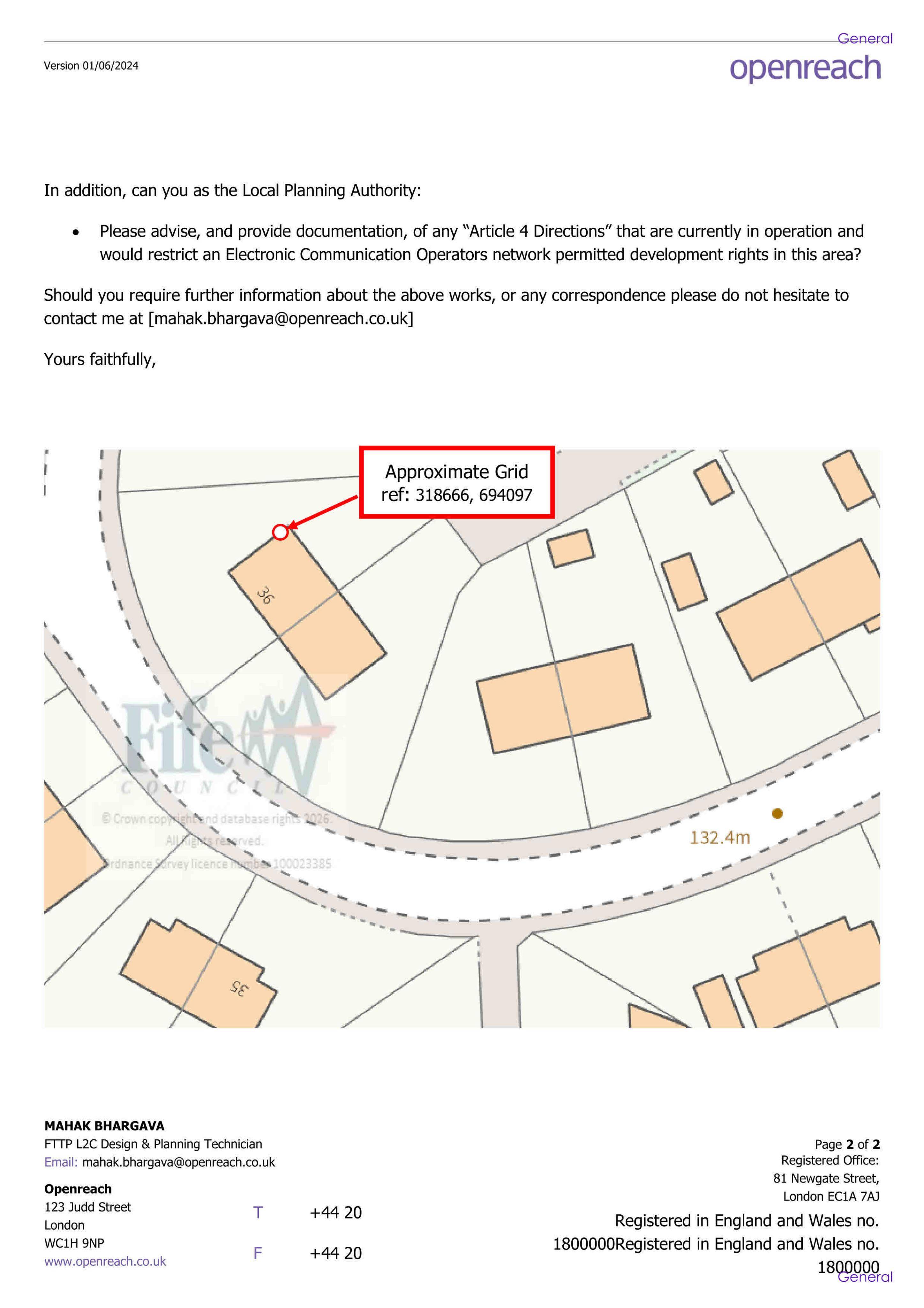 Planning document