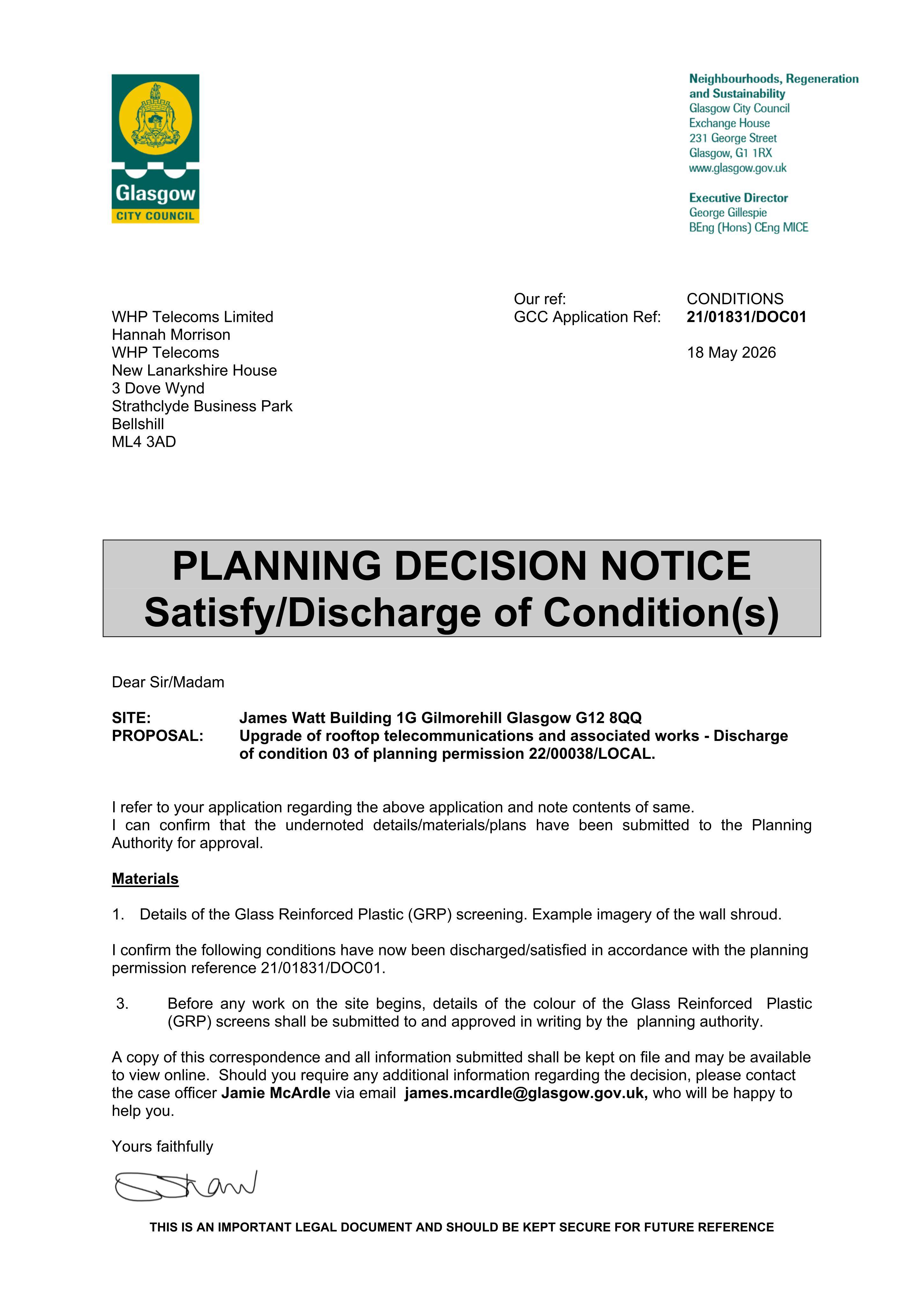 Planning document