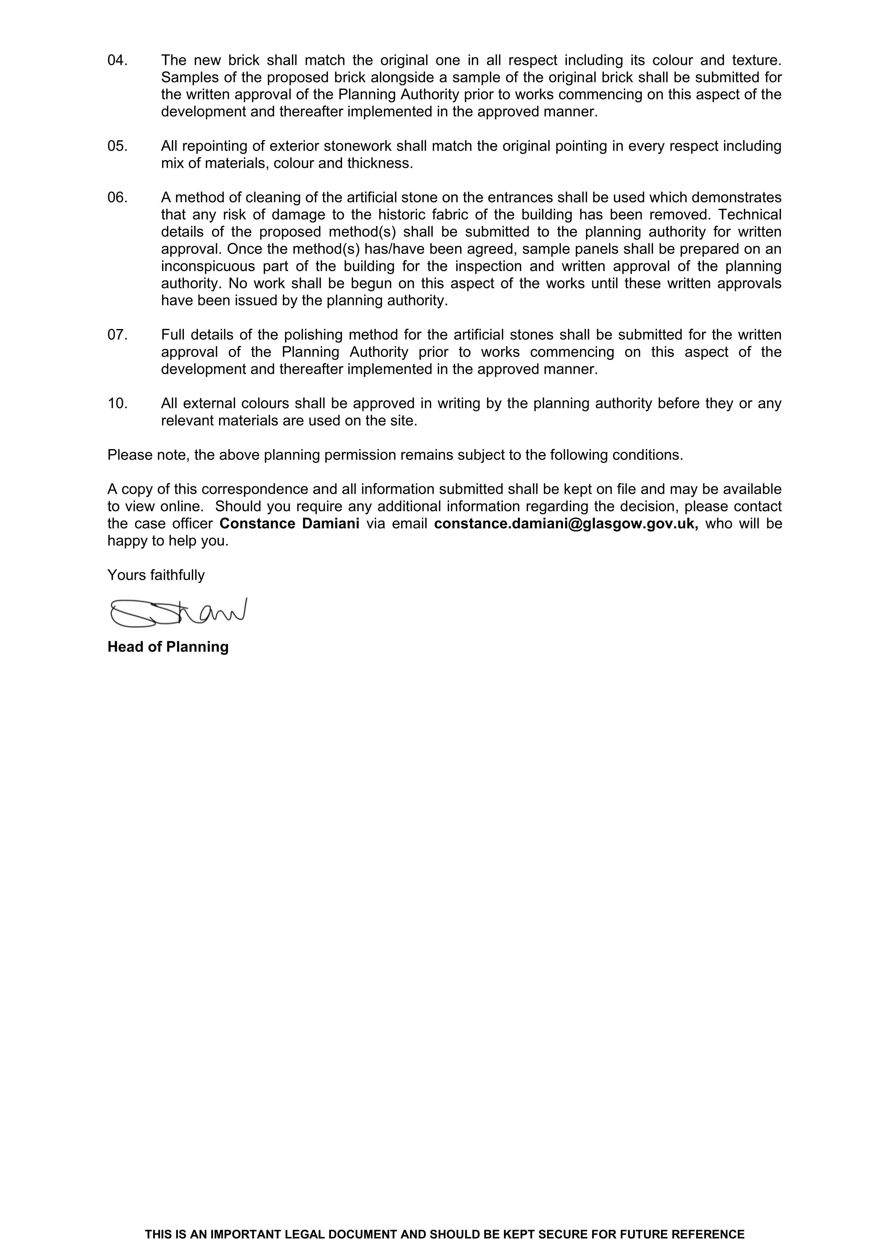 Planning document