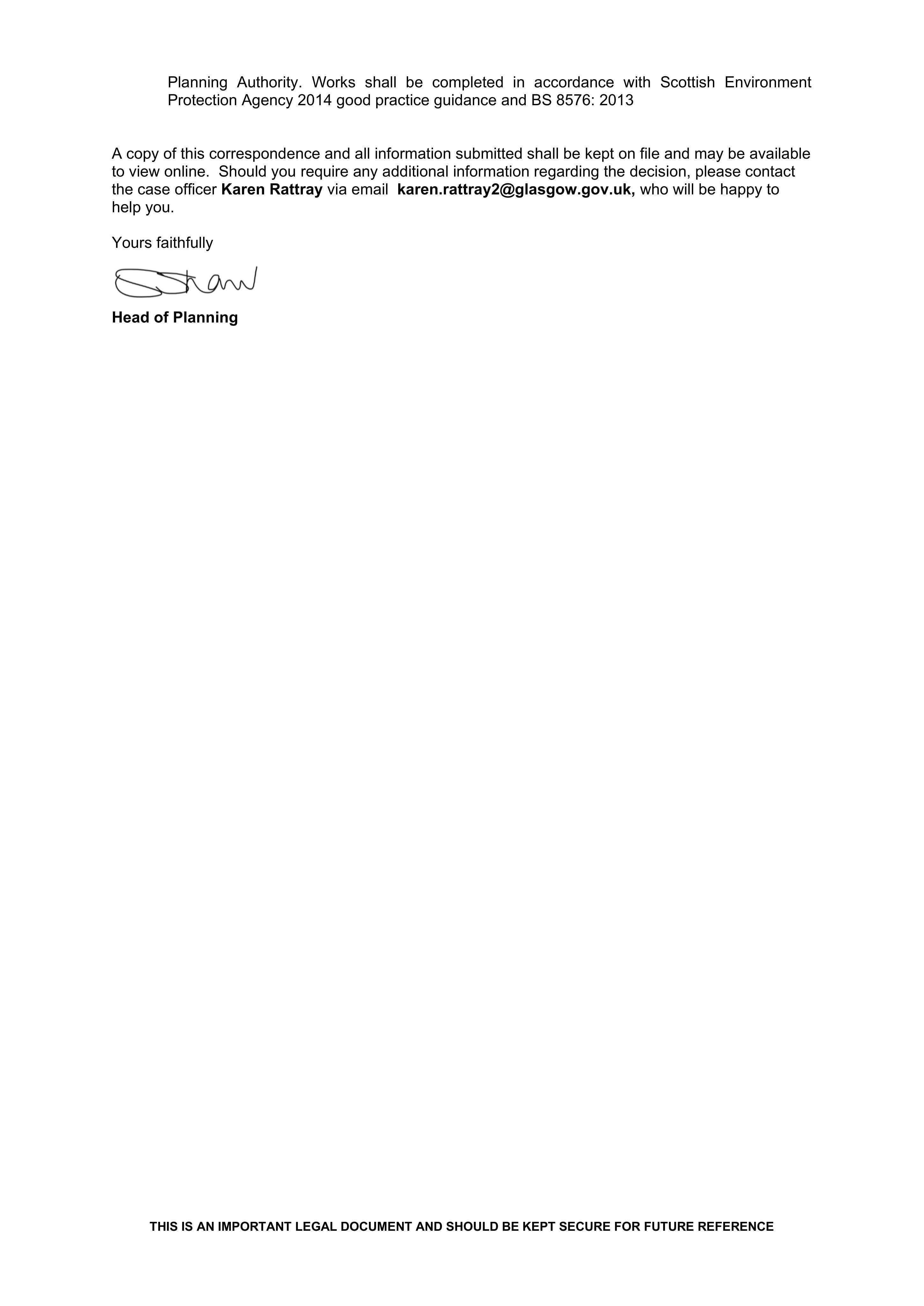 Planning document