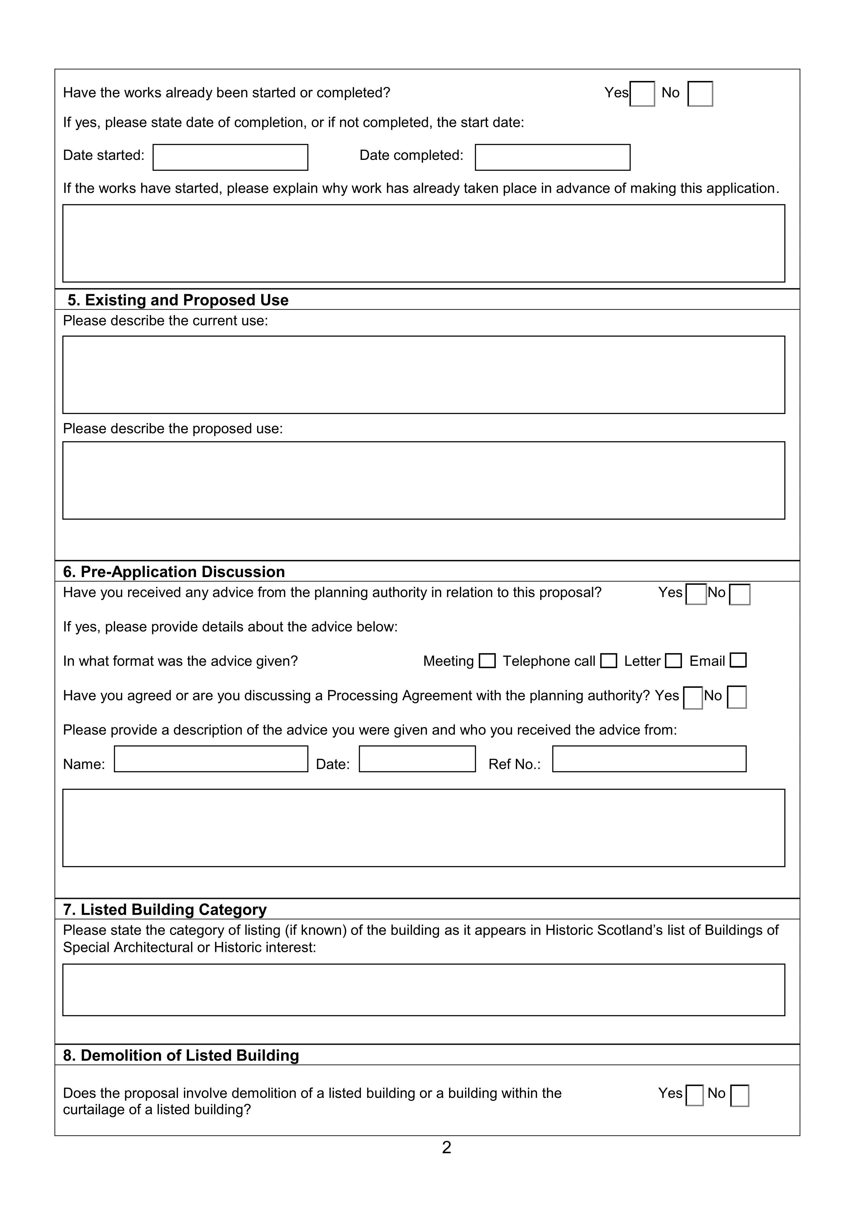 Planning document