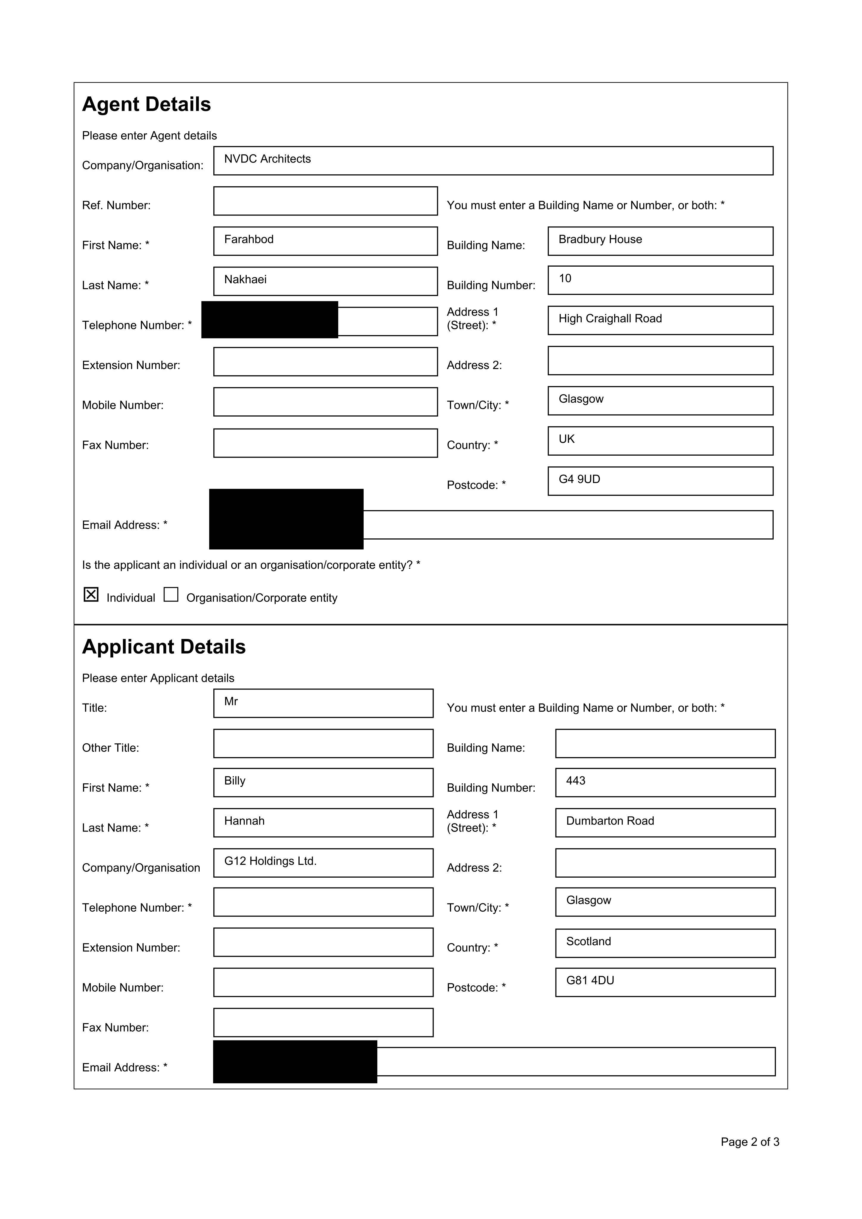 Planning document