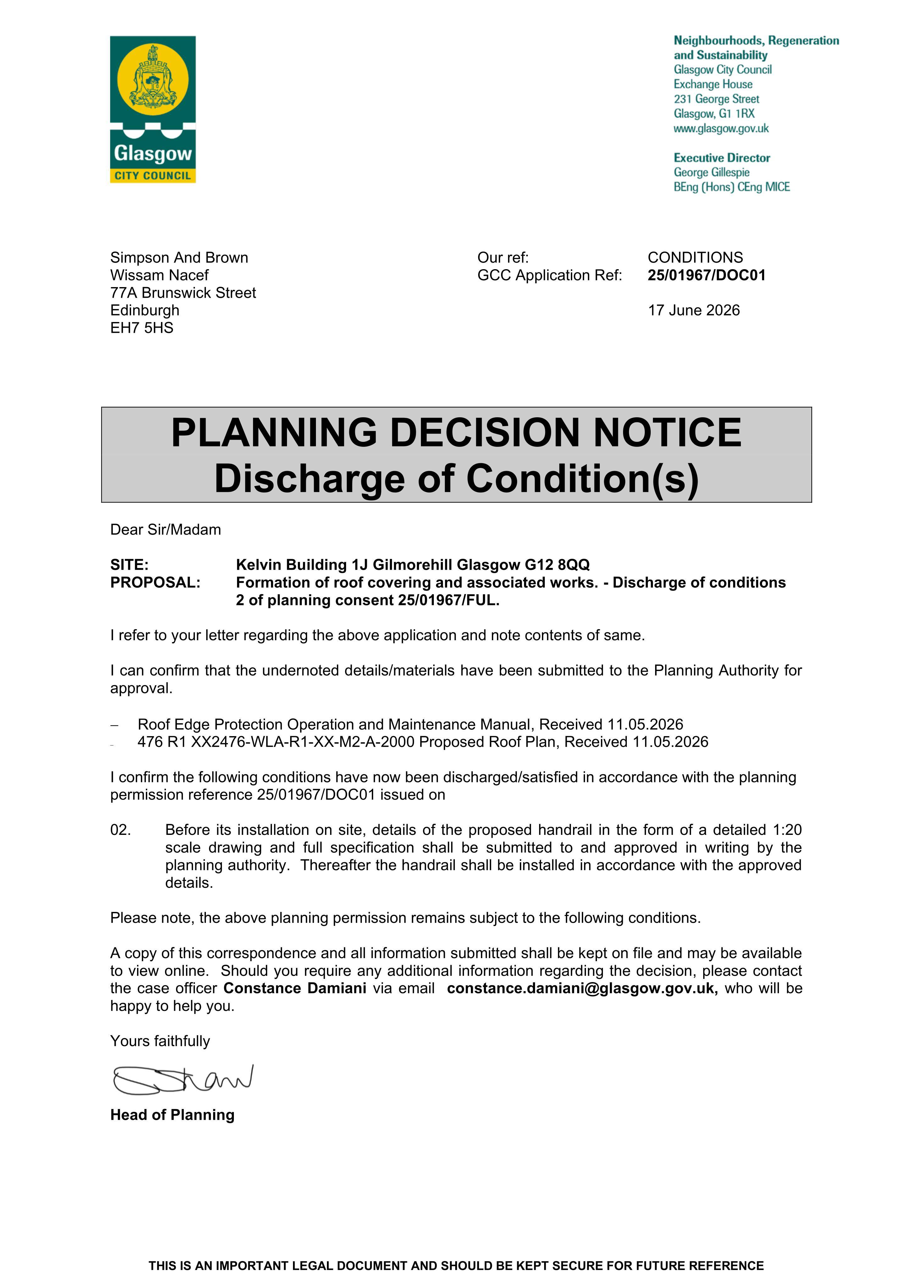 Planning document