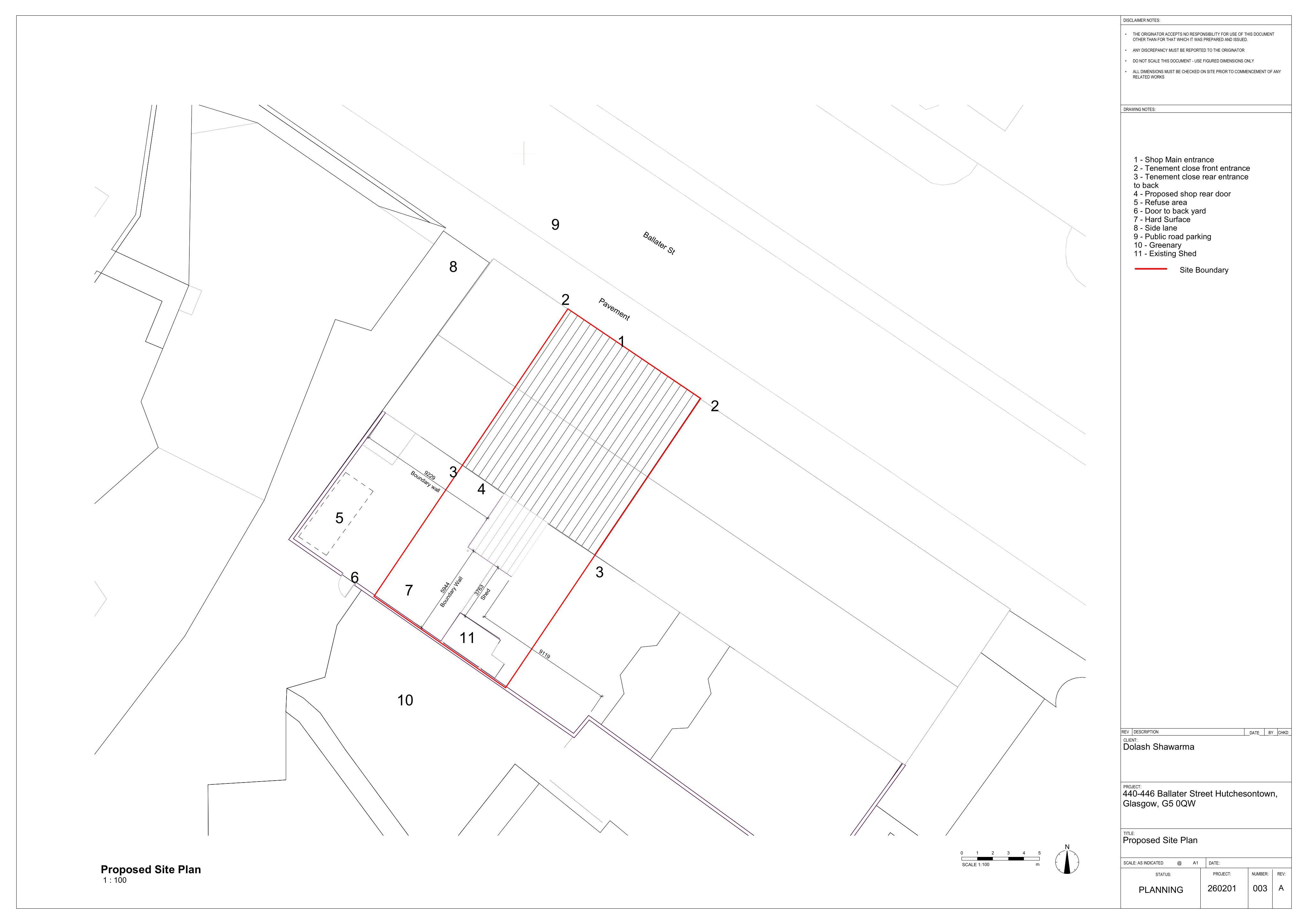 Planning document