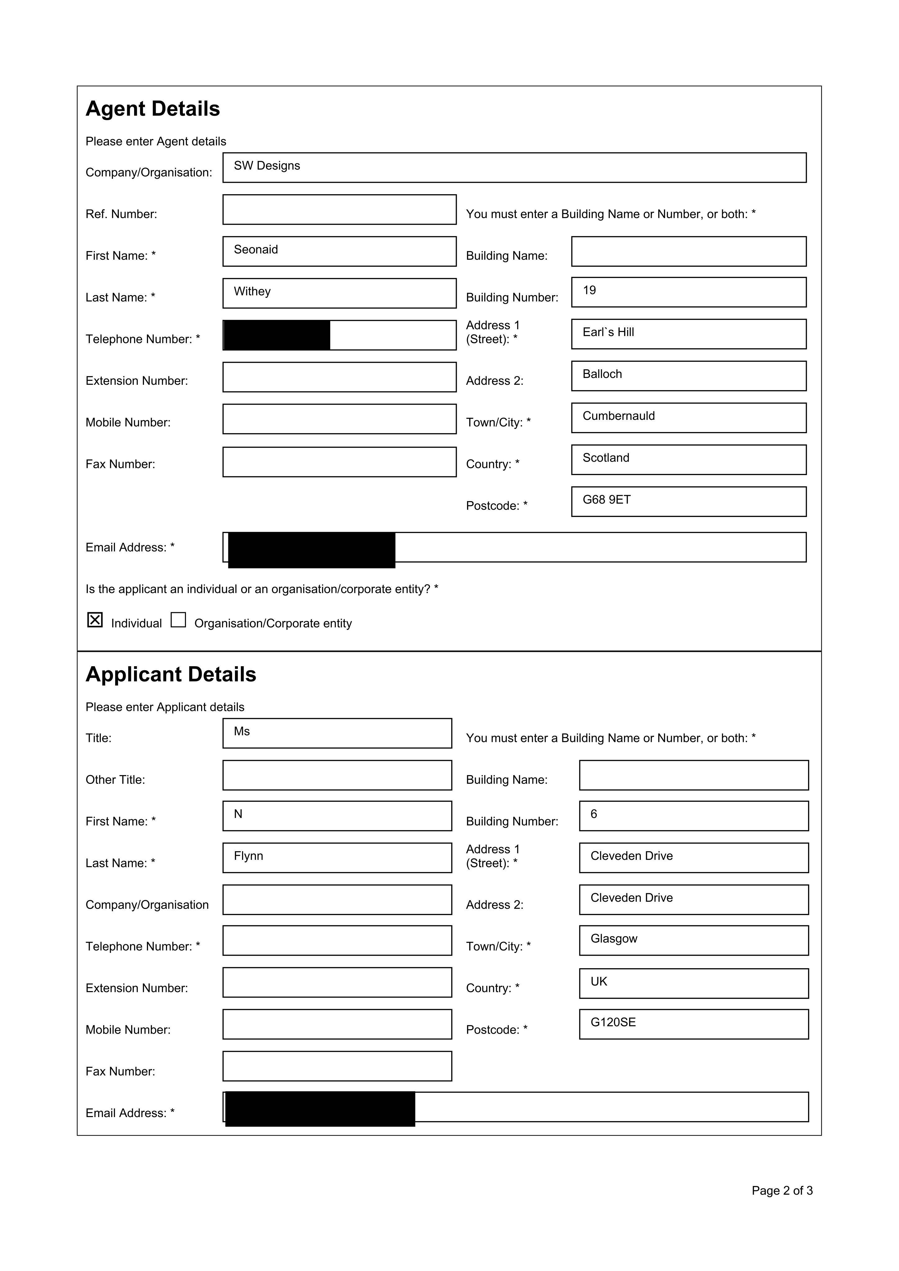 Planning document