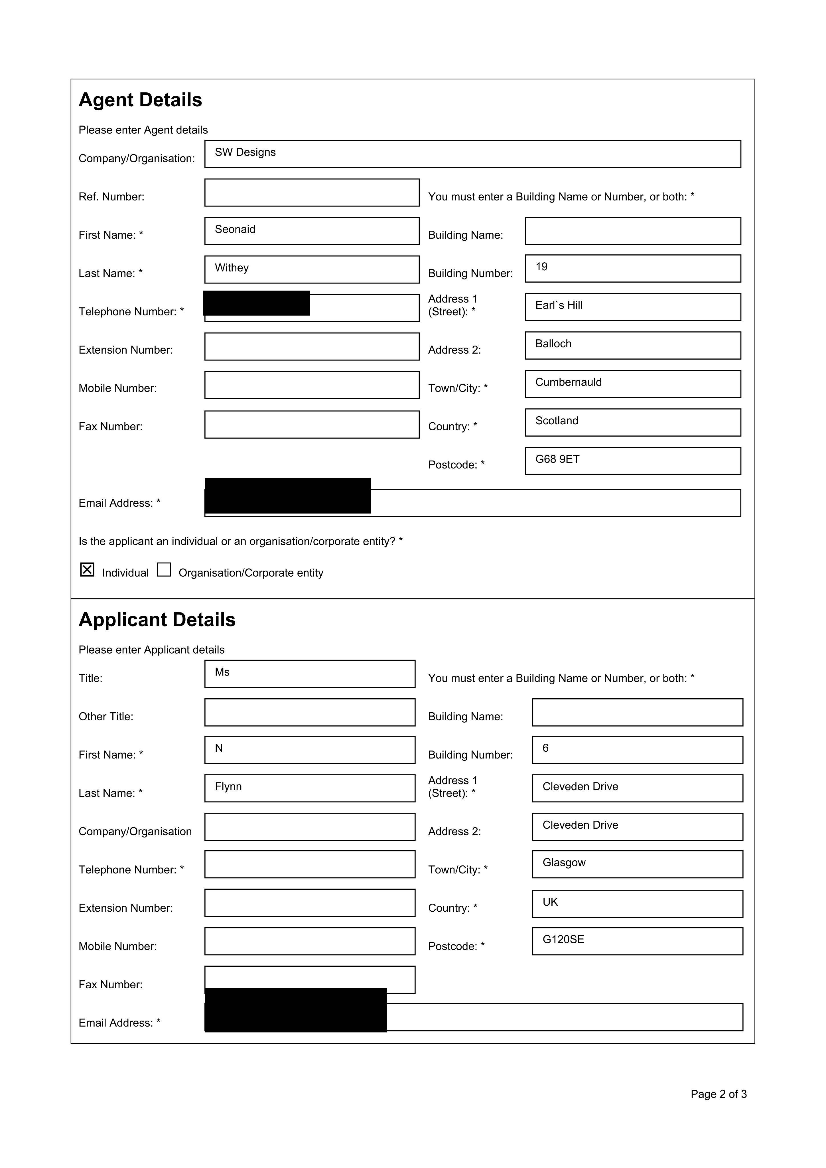Planning document