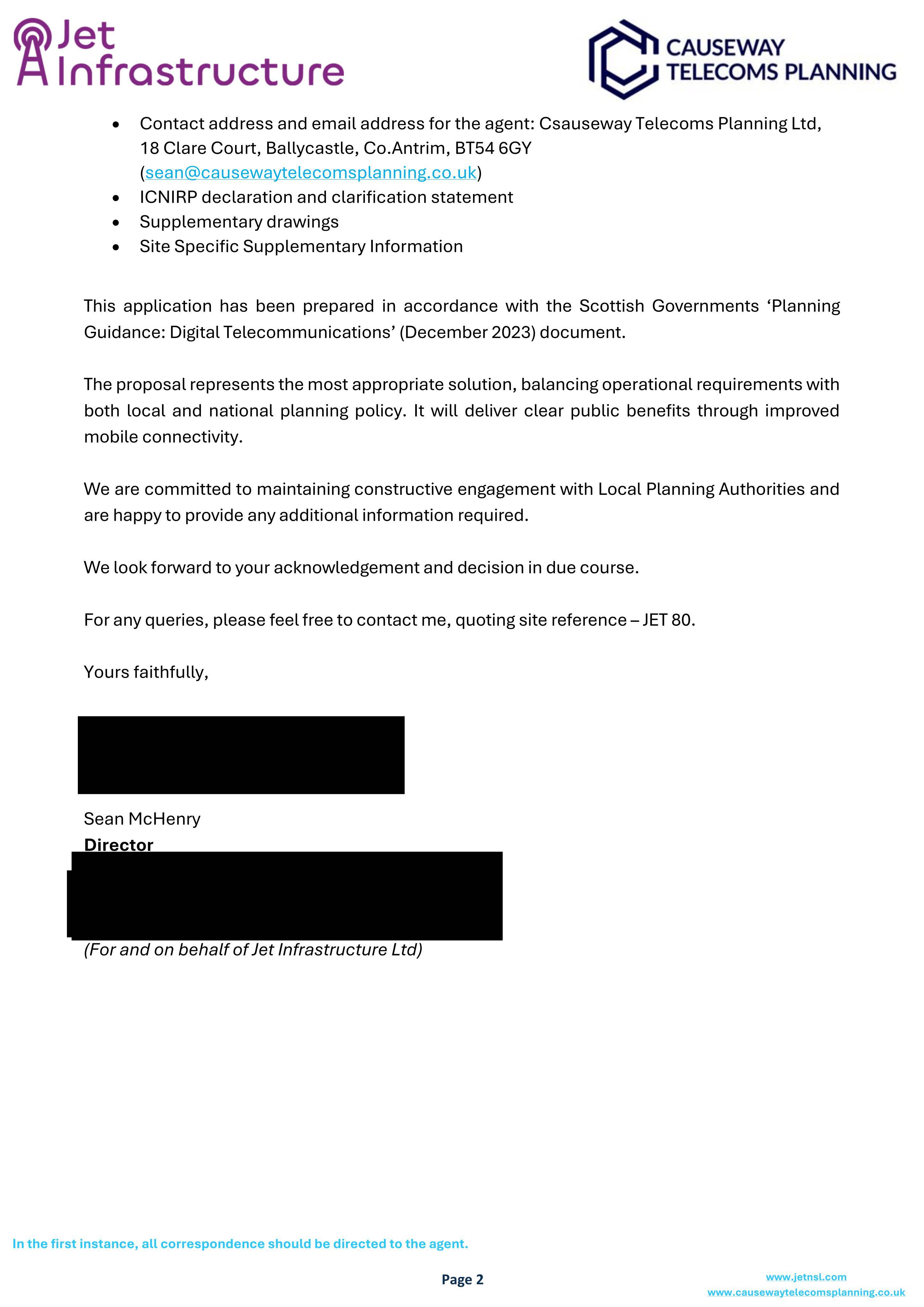 Planning document