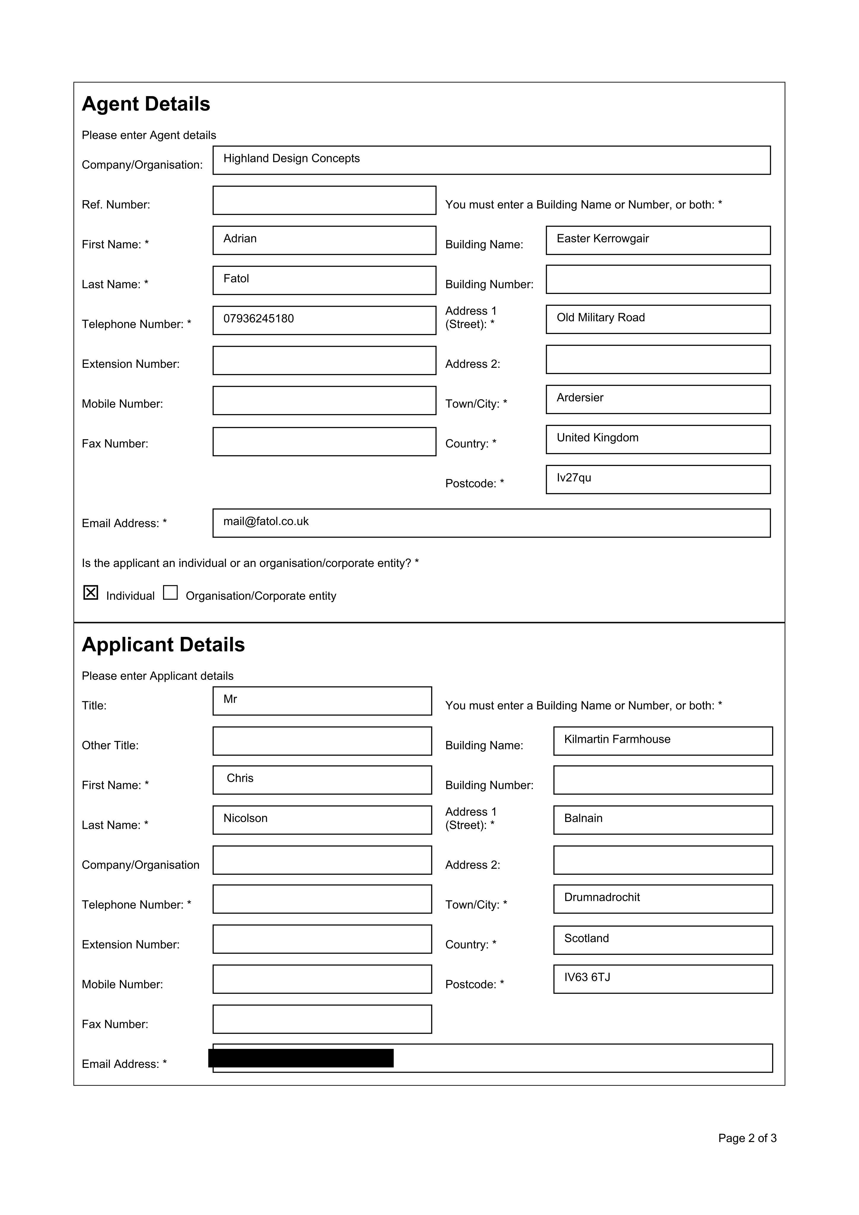 Planning document