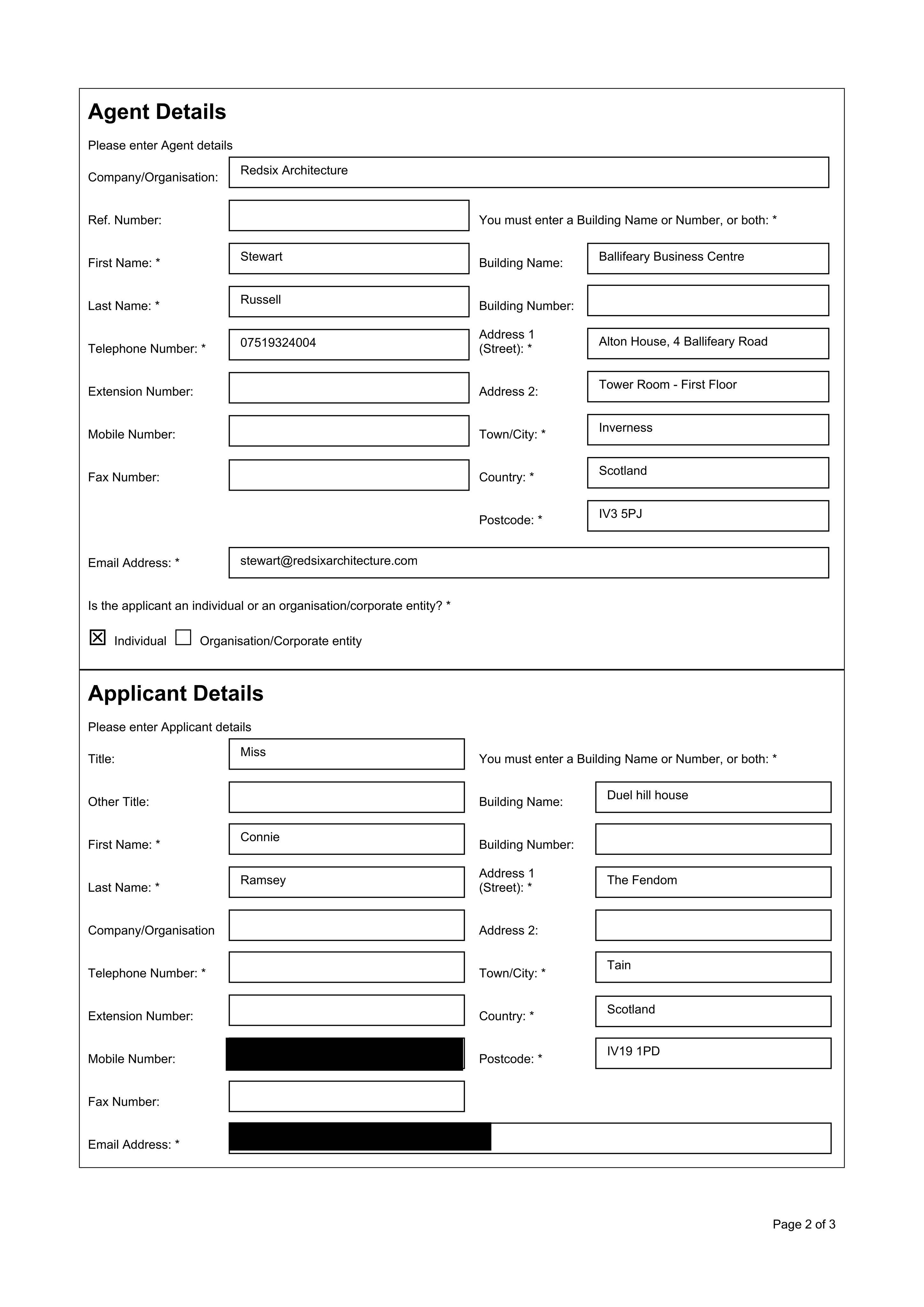 Planning document