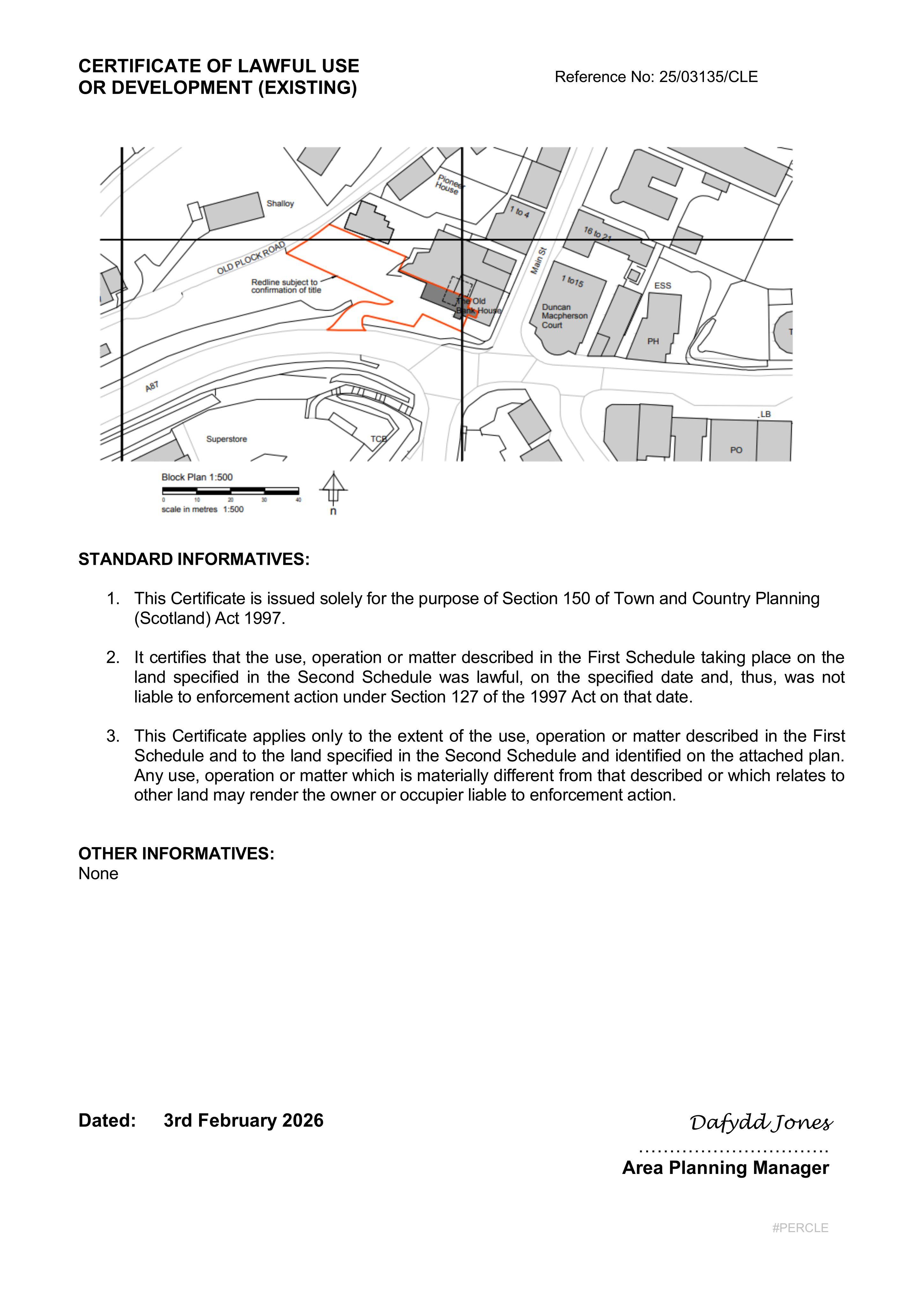 Planning document