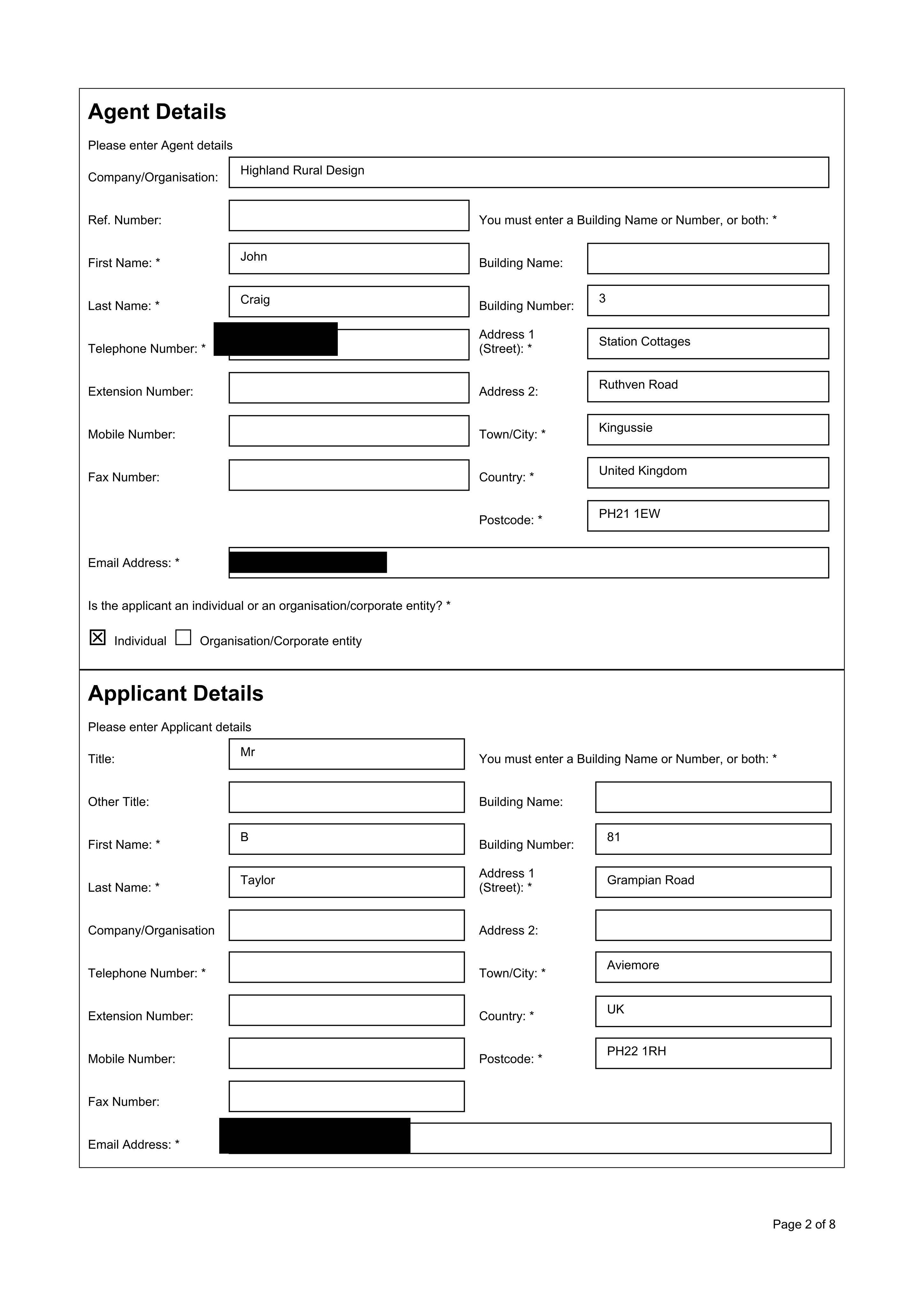 Planning document