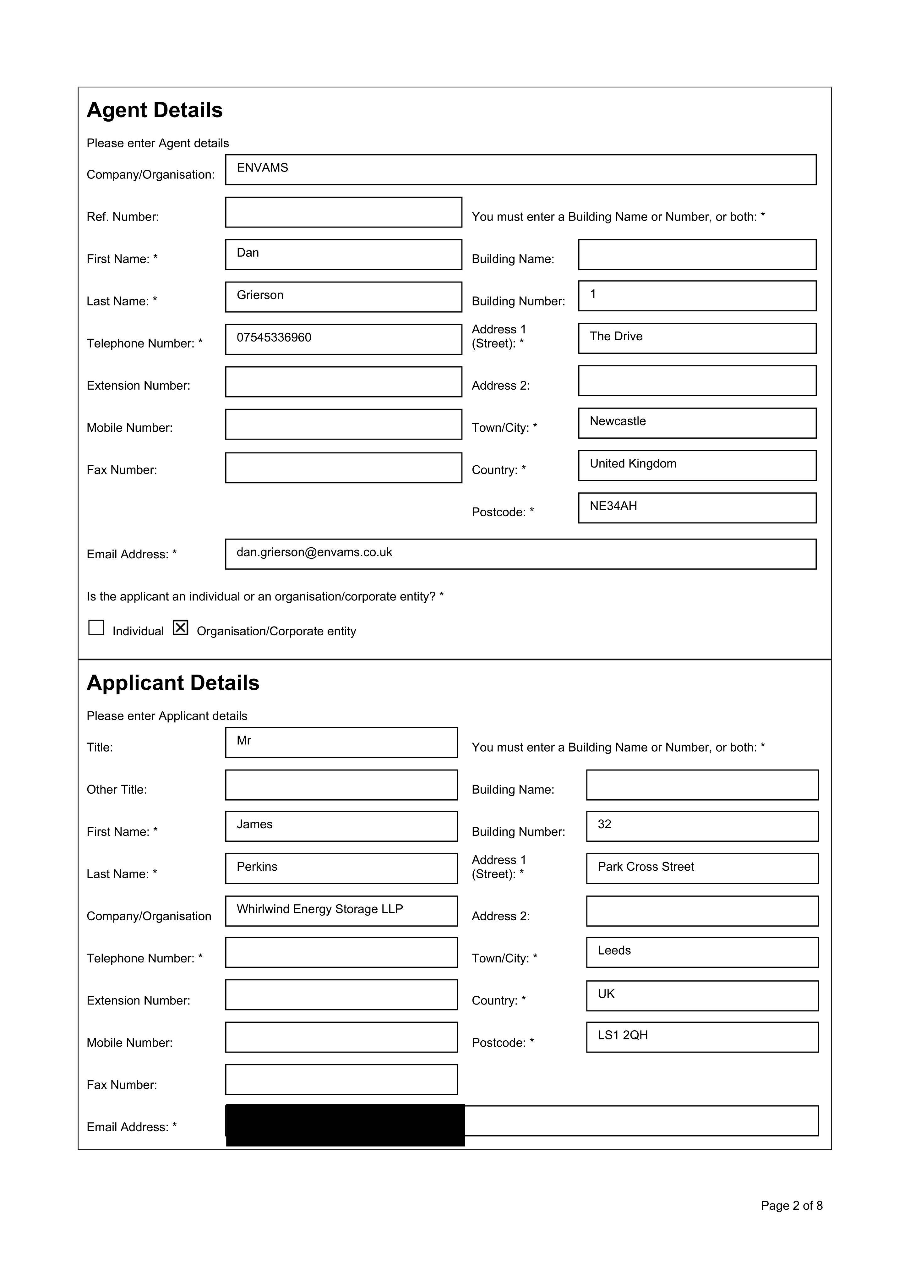 Planning document