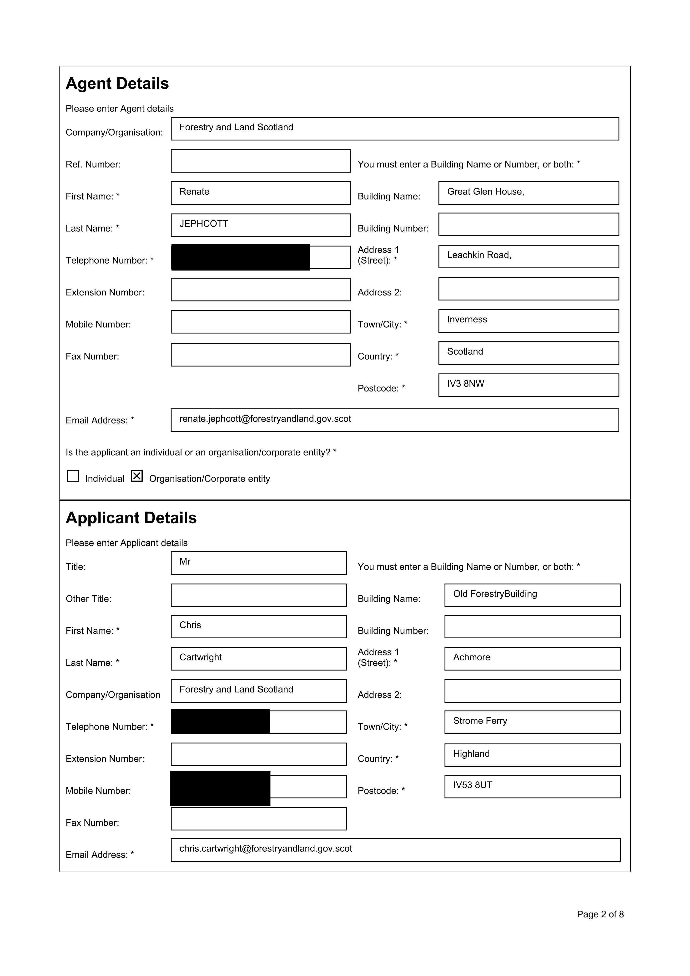 Planning document