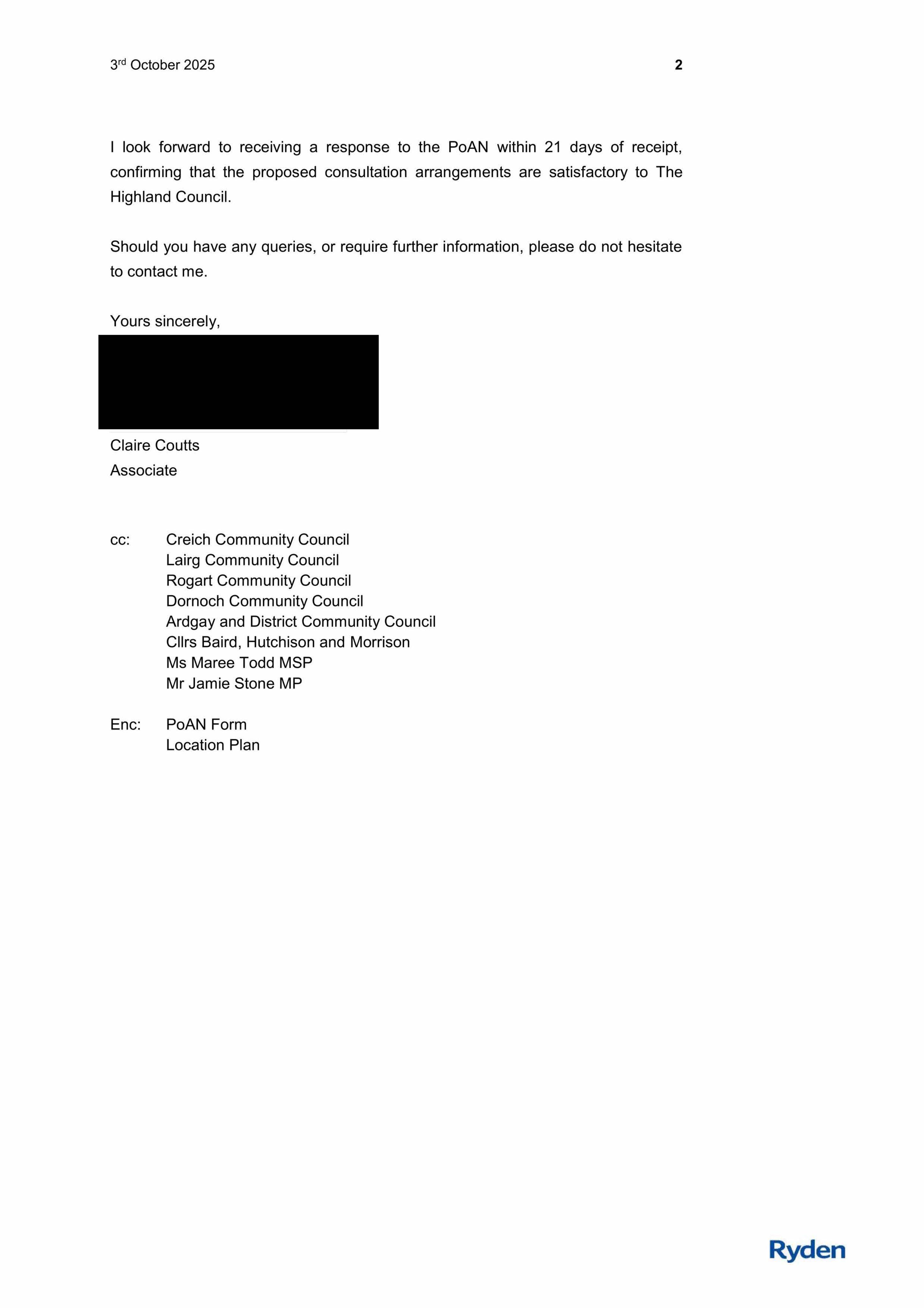 Planning document