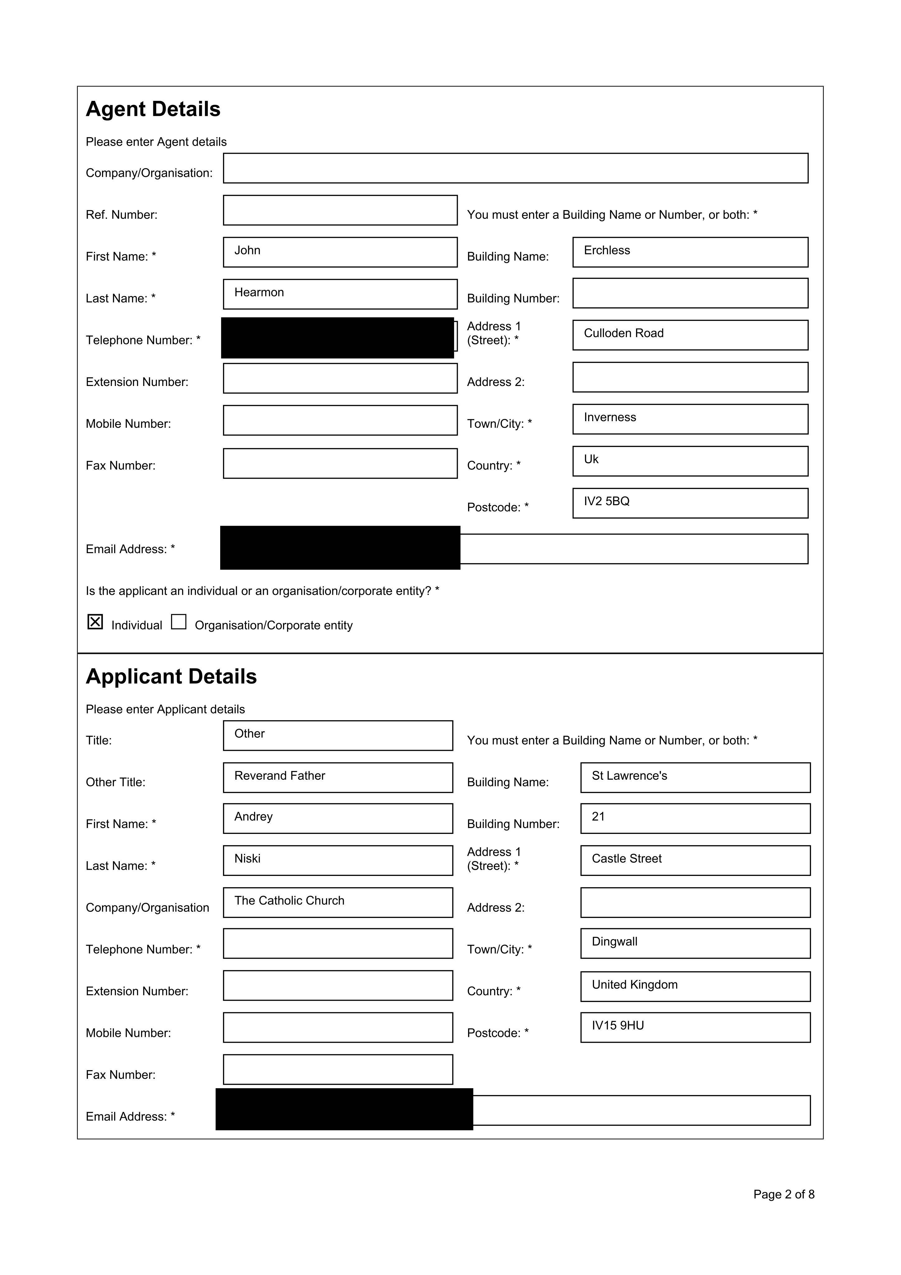 Planning document