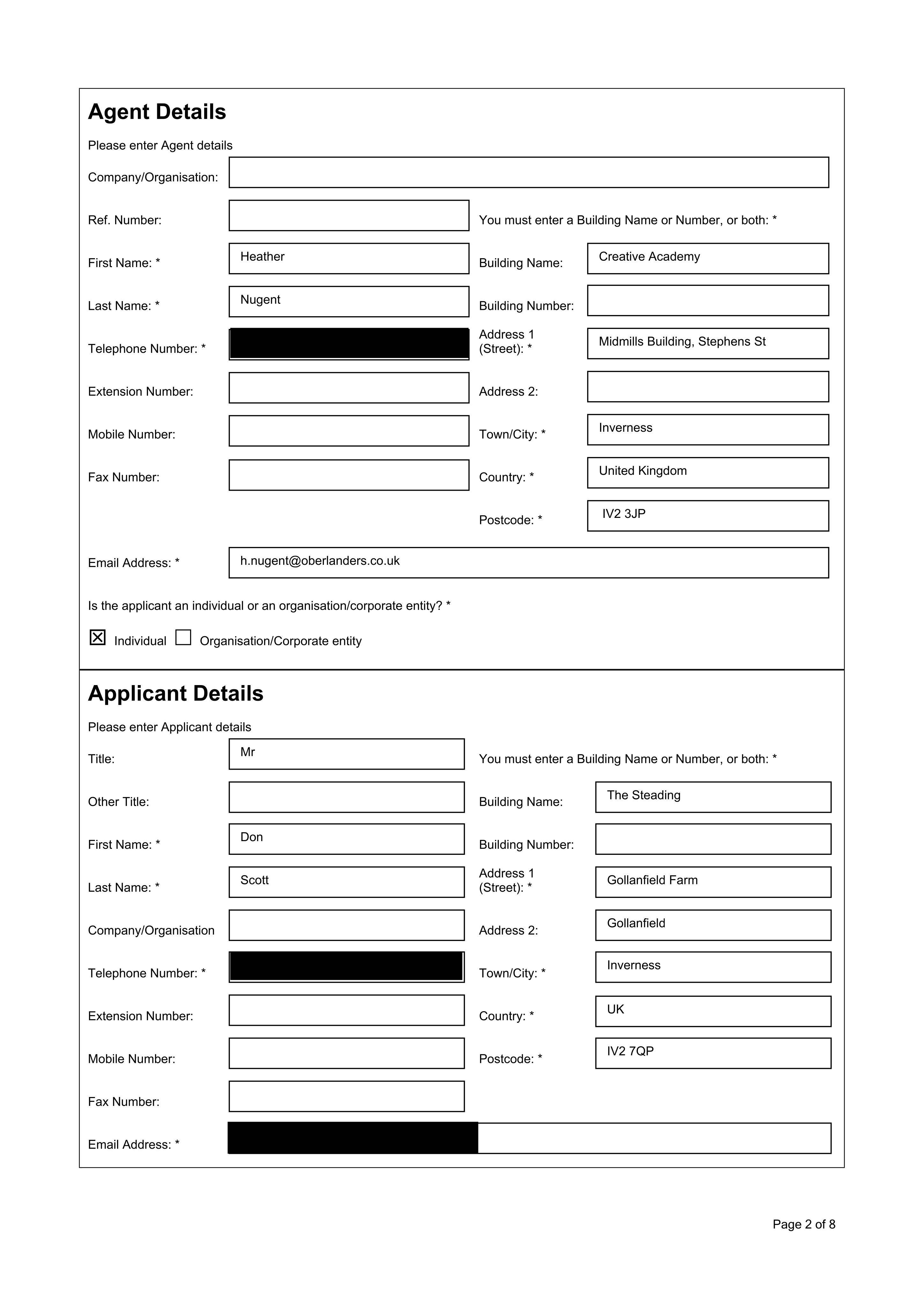 Planning document