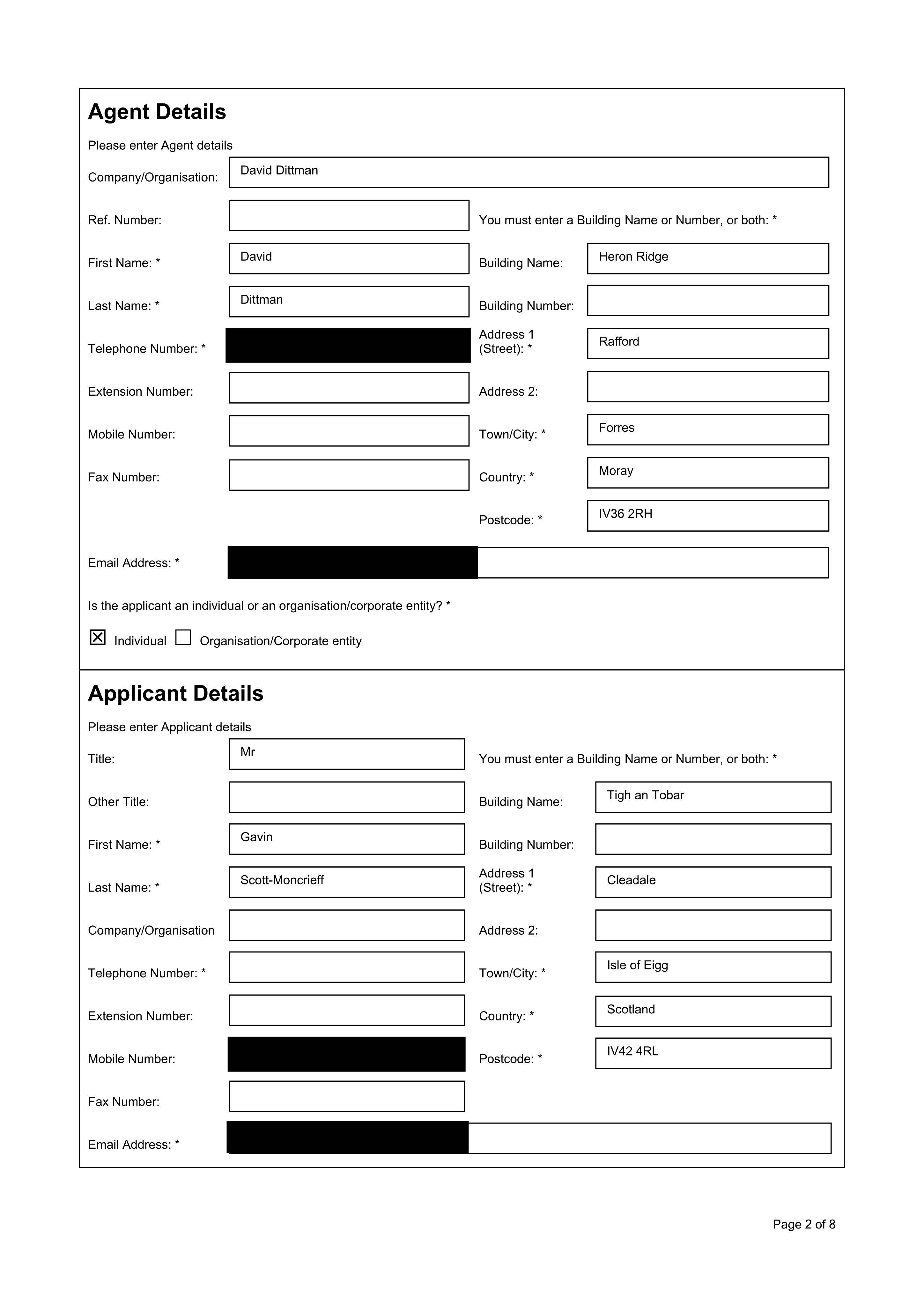 Planning document