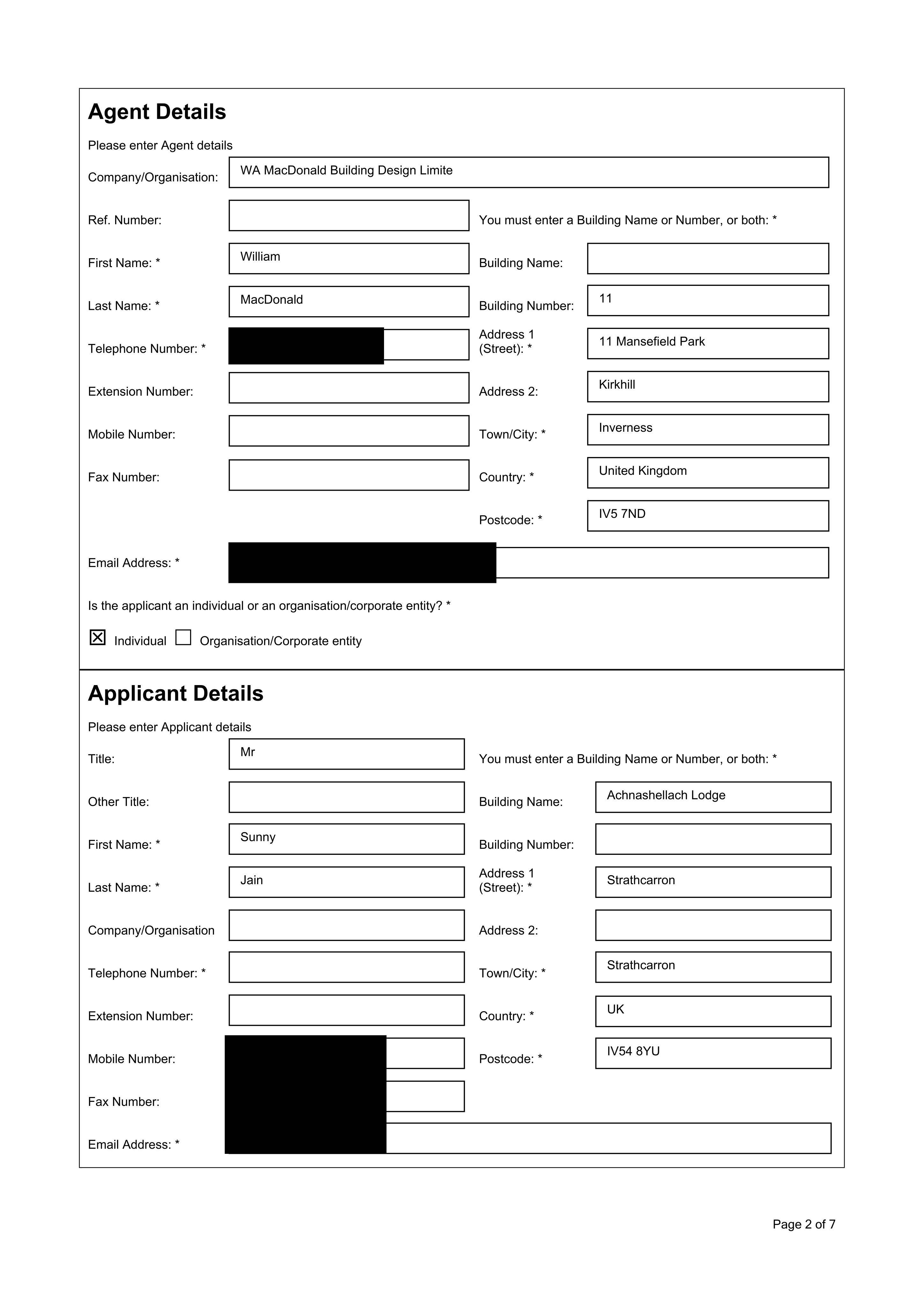 Planning document