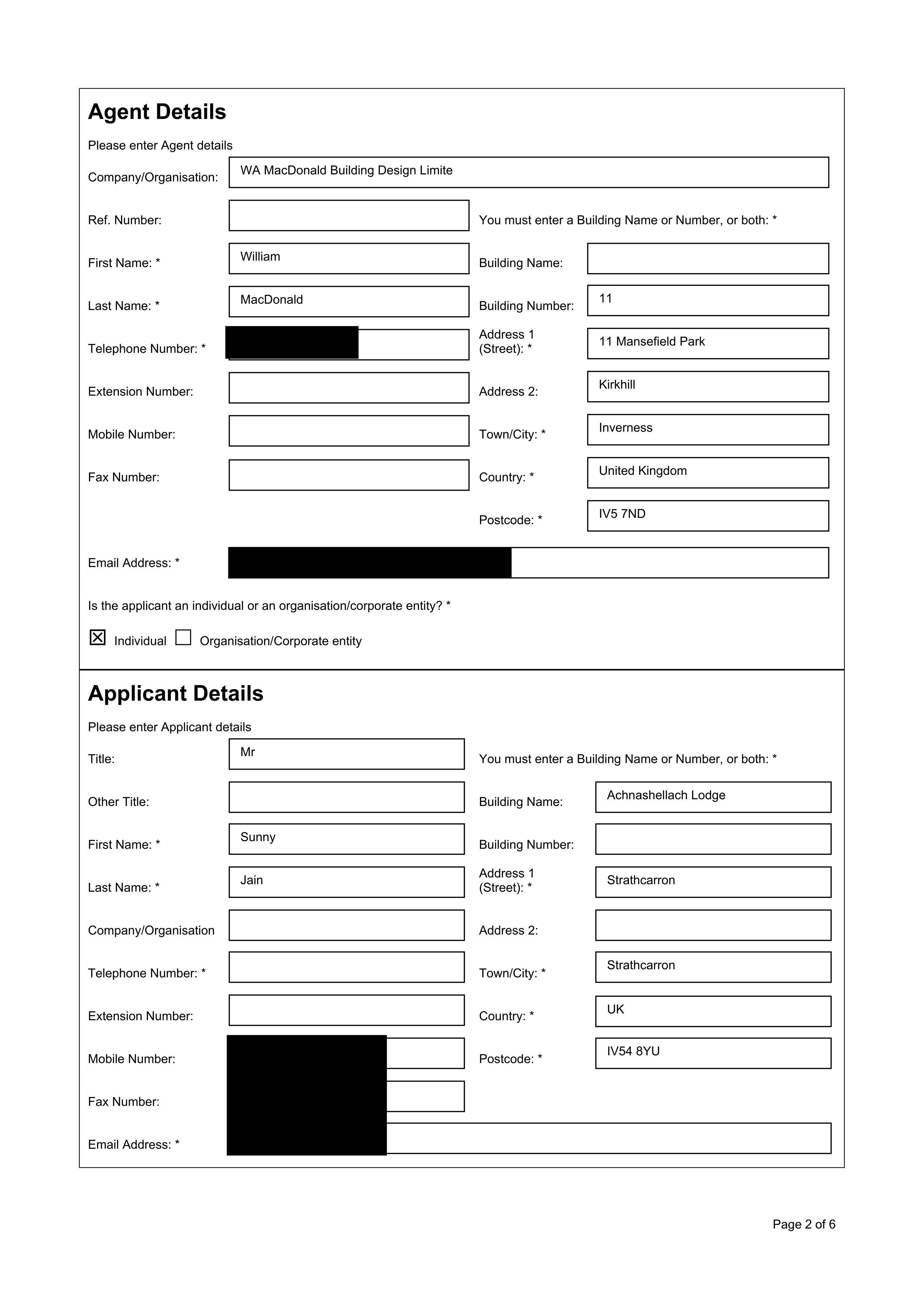 Planning document