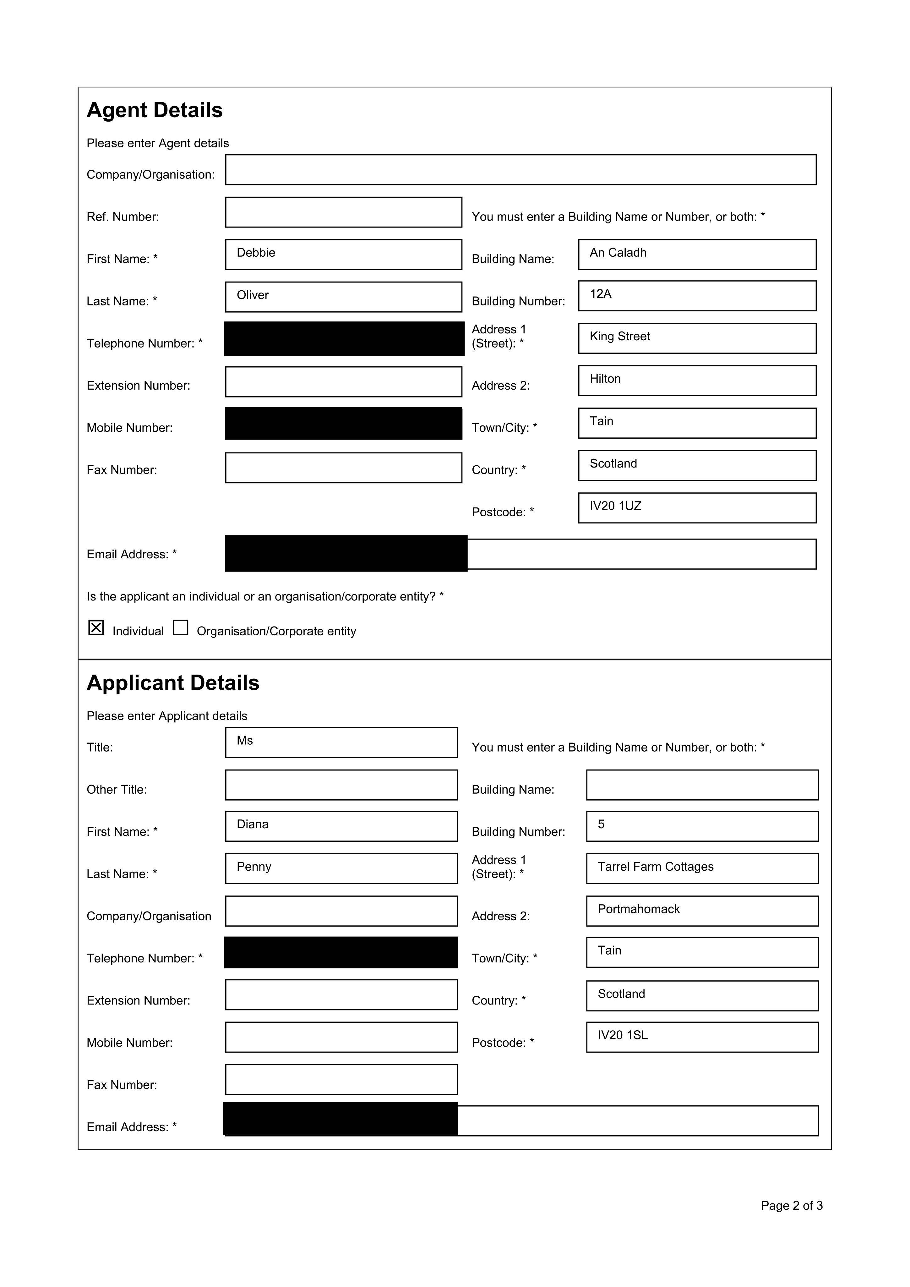 Planning document