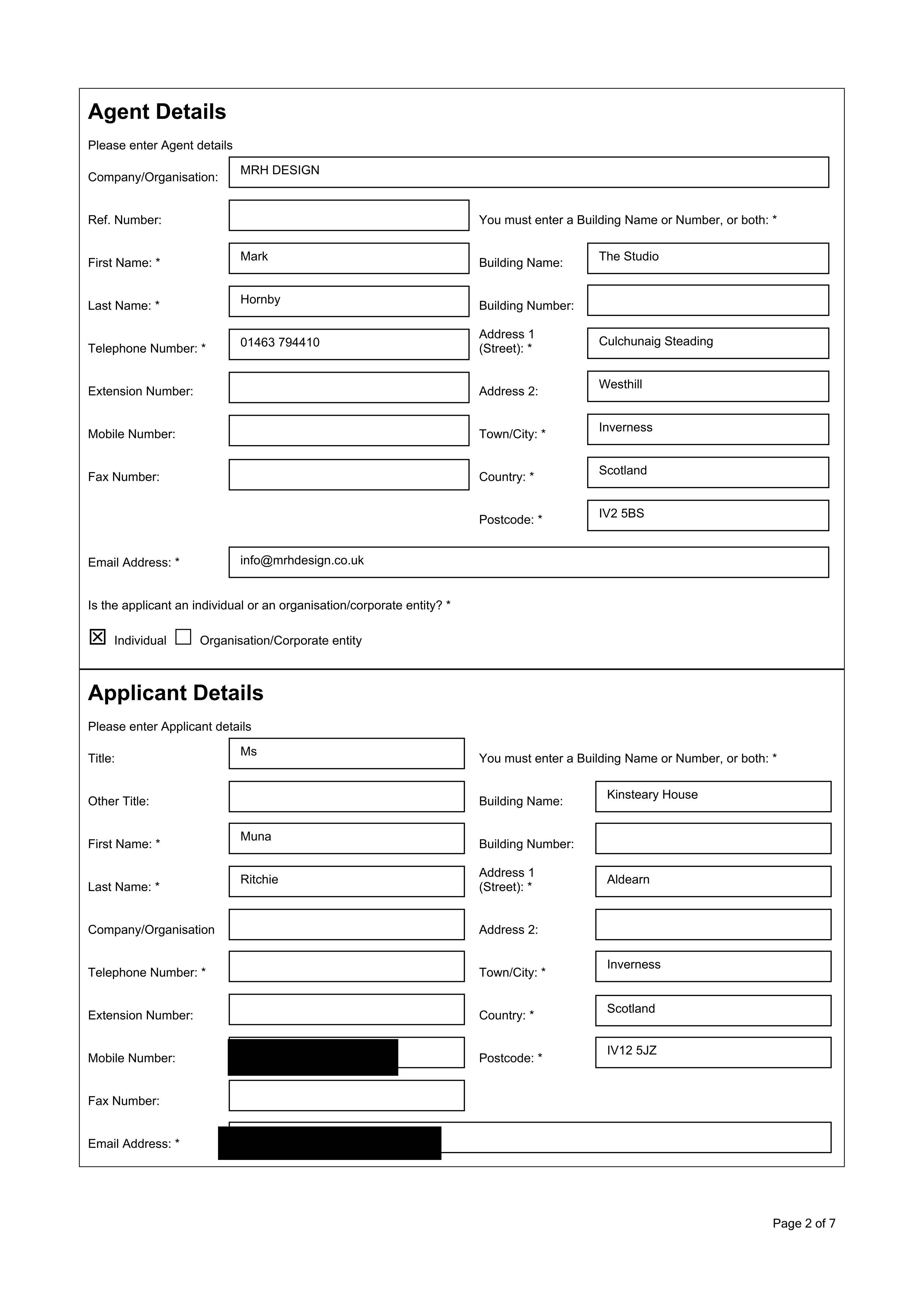 Planning document