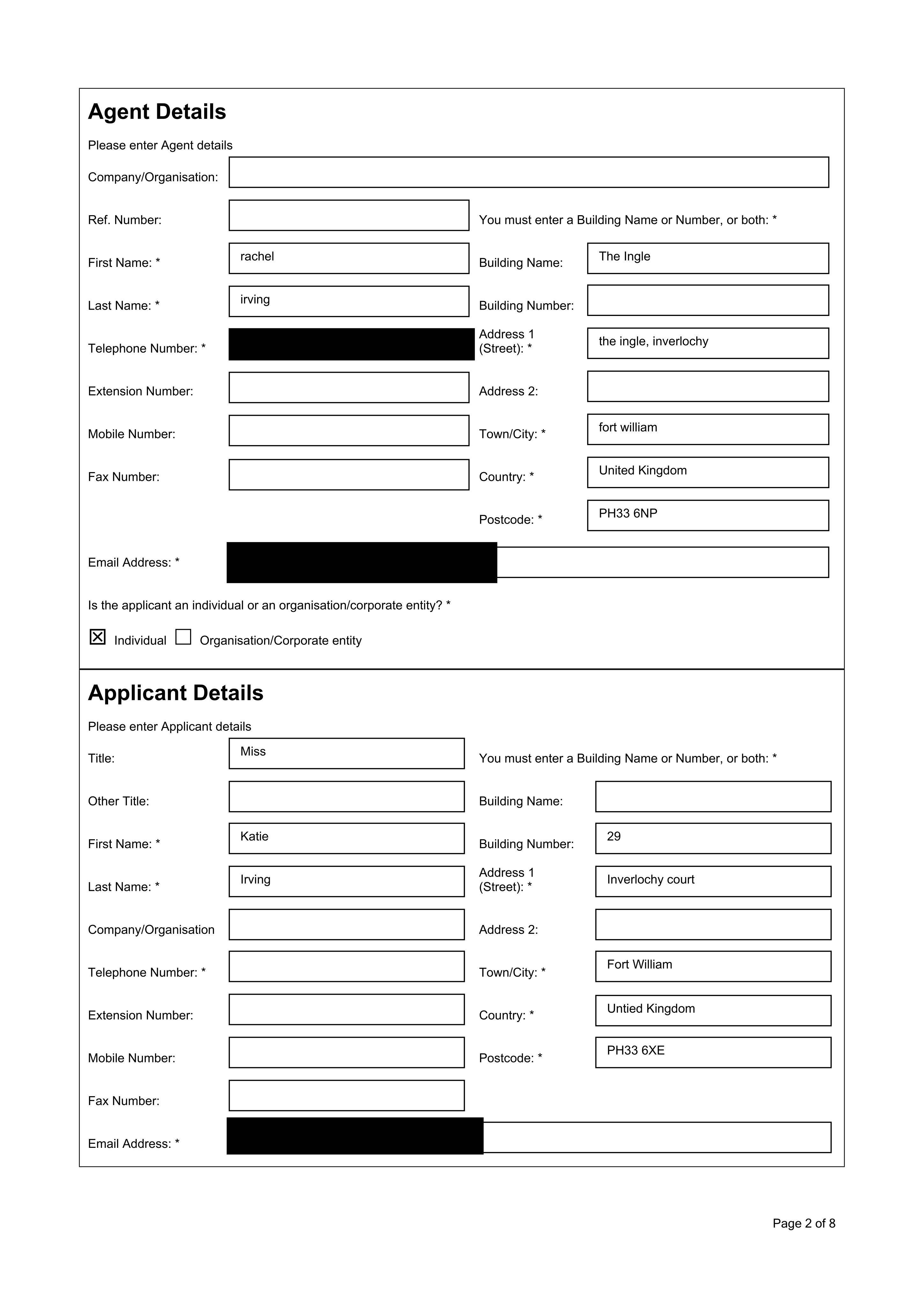 Planning document