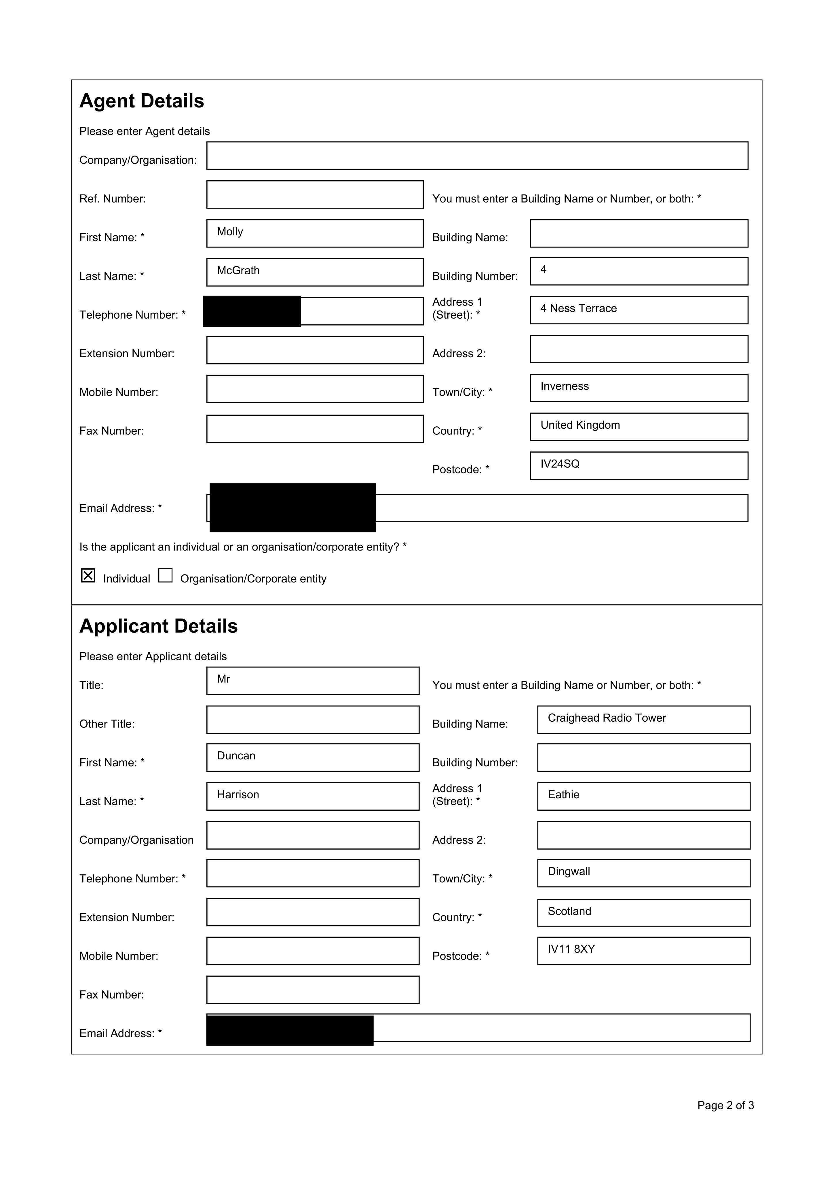 Planning document