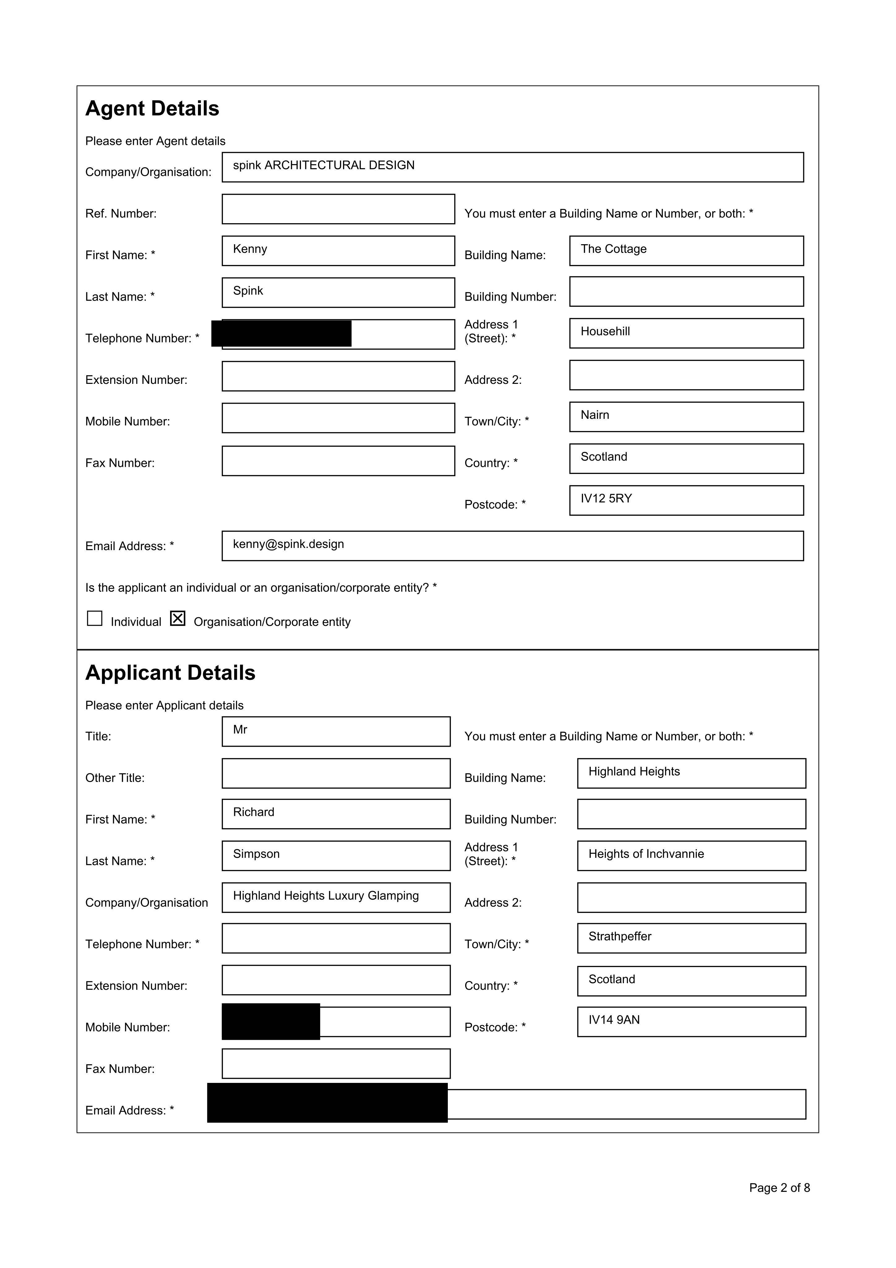 Planning document