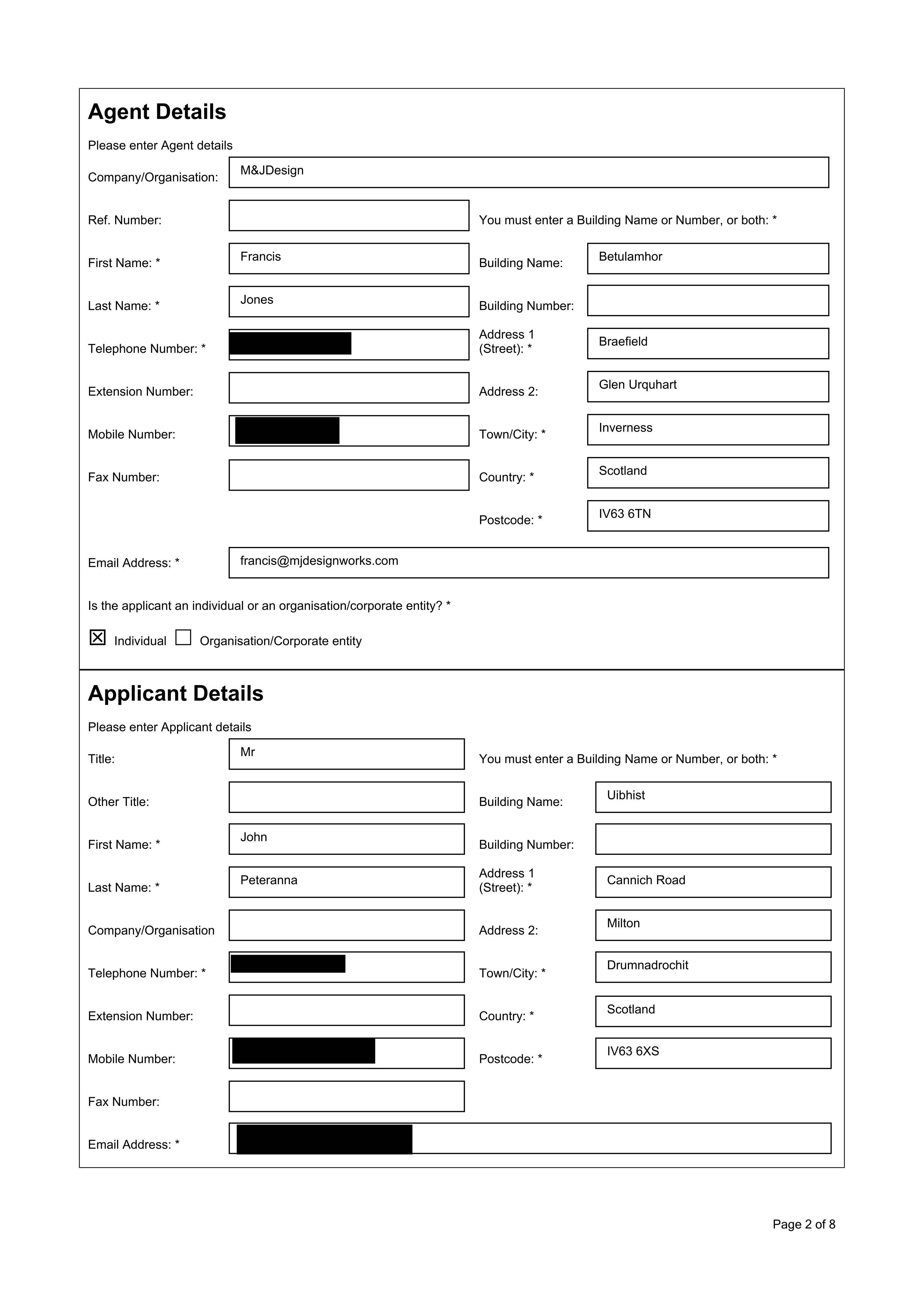 Planning document