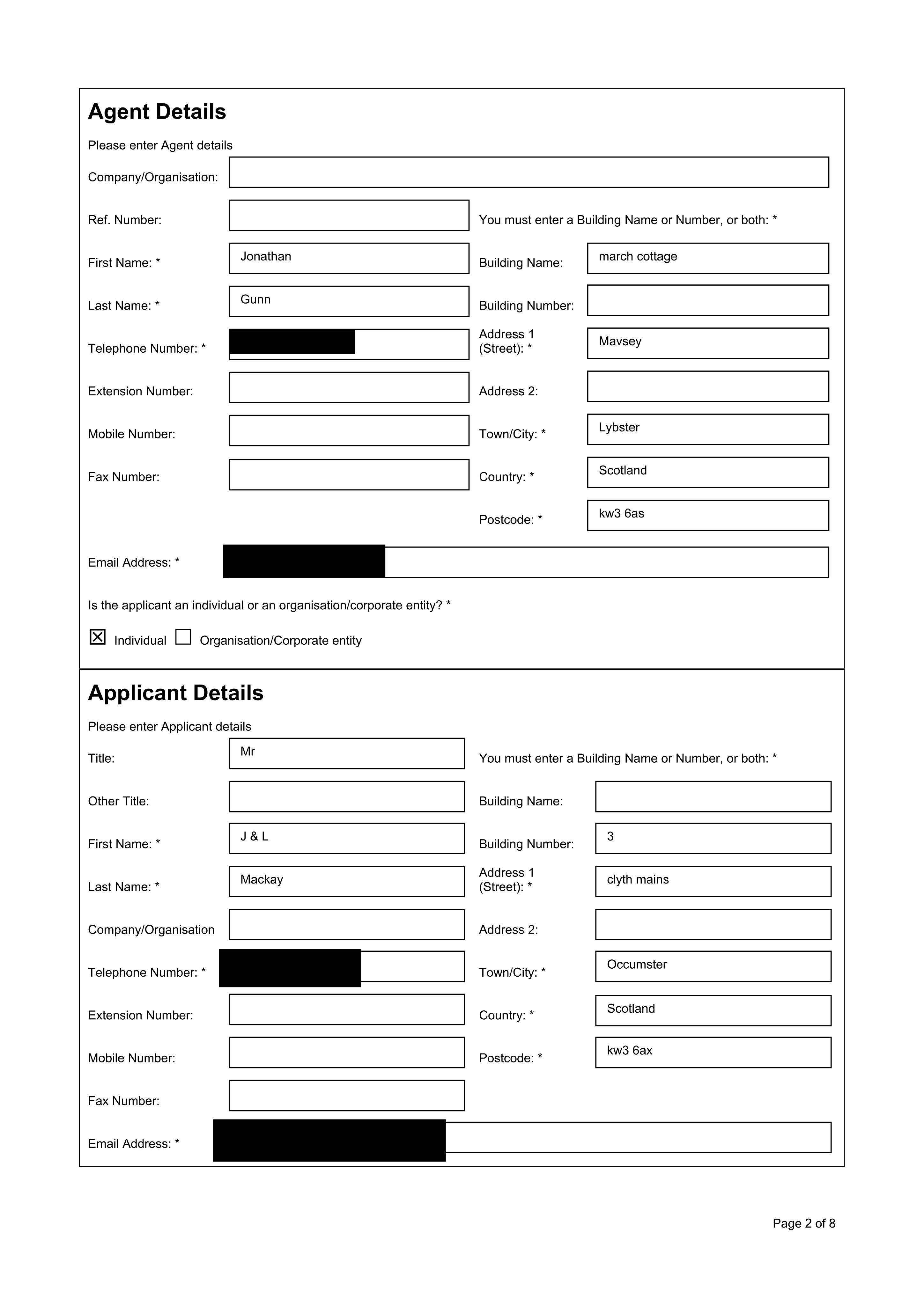 Planning document