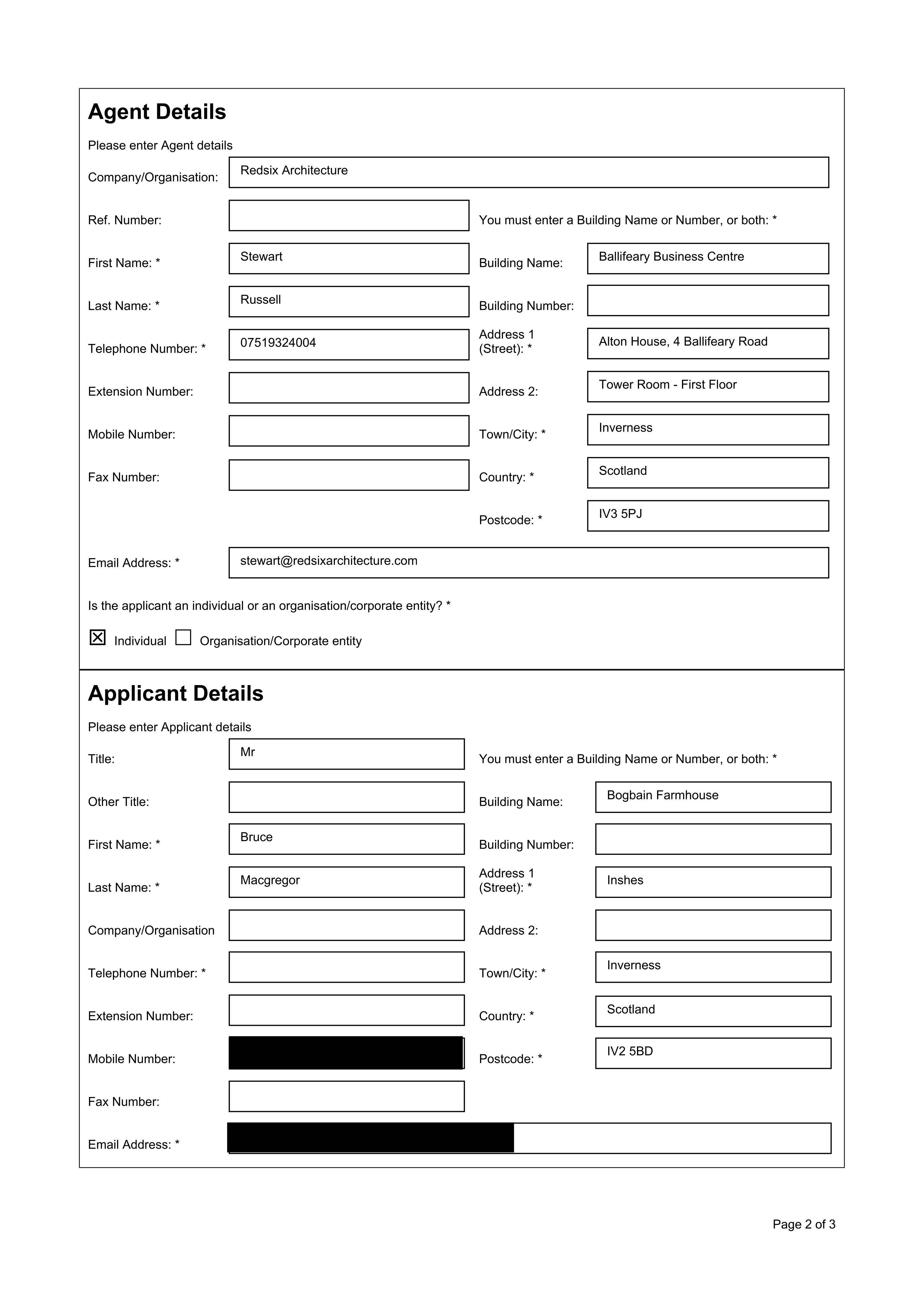 Planning document