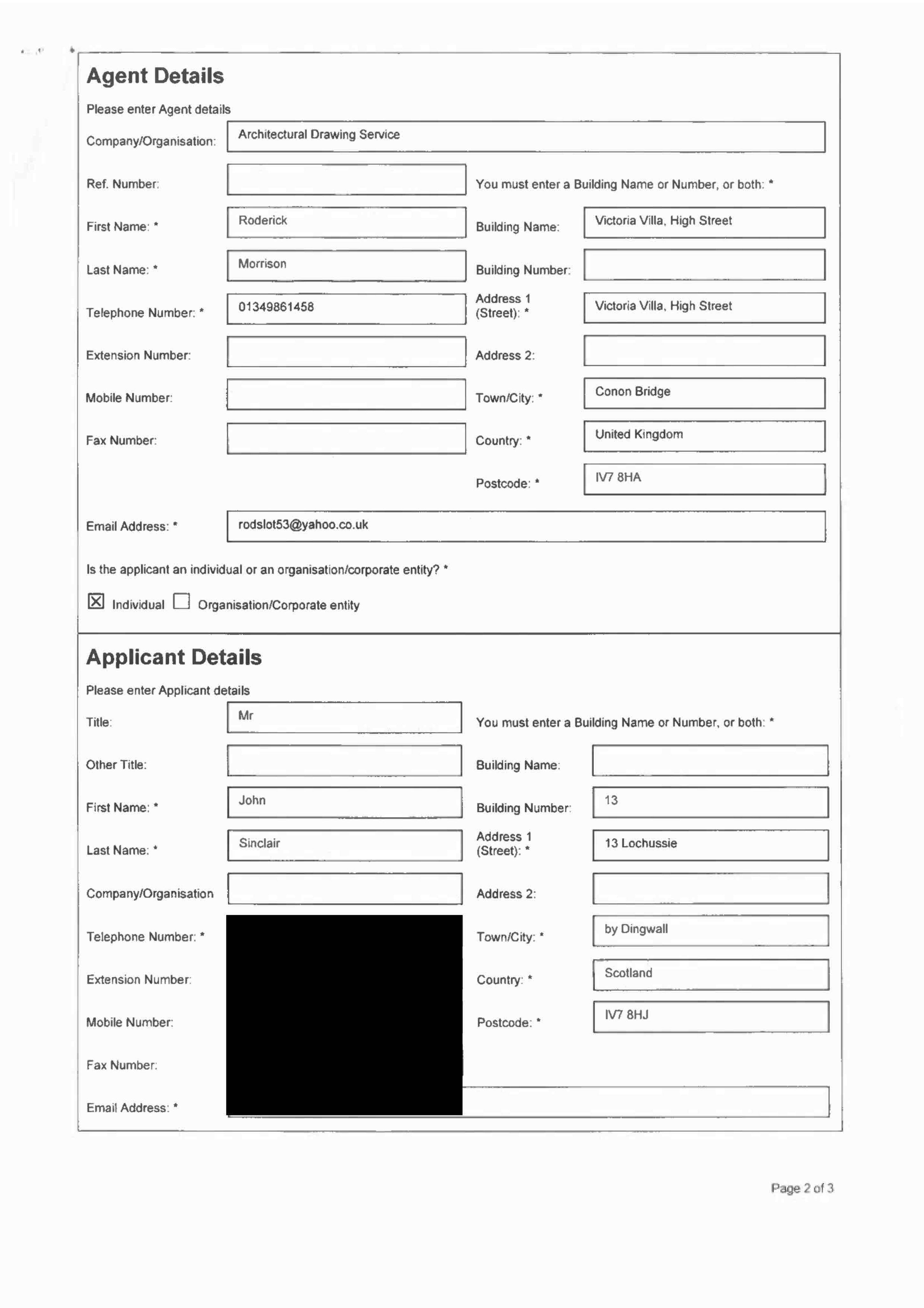 Planning document
