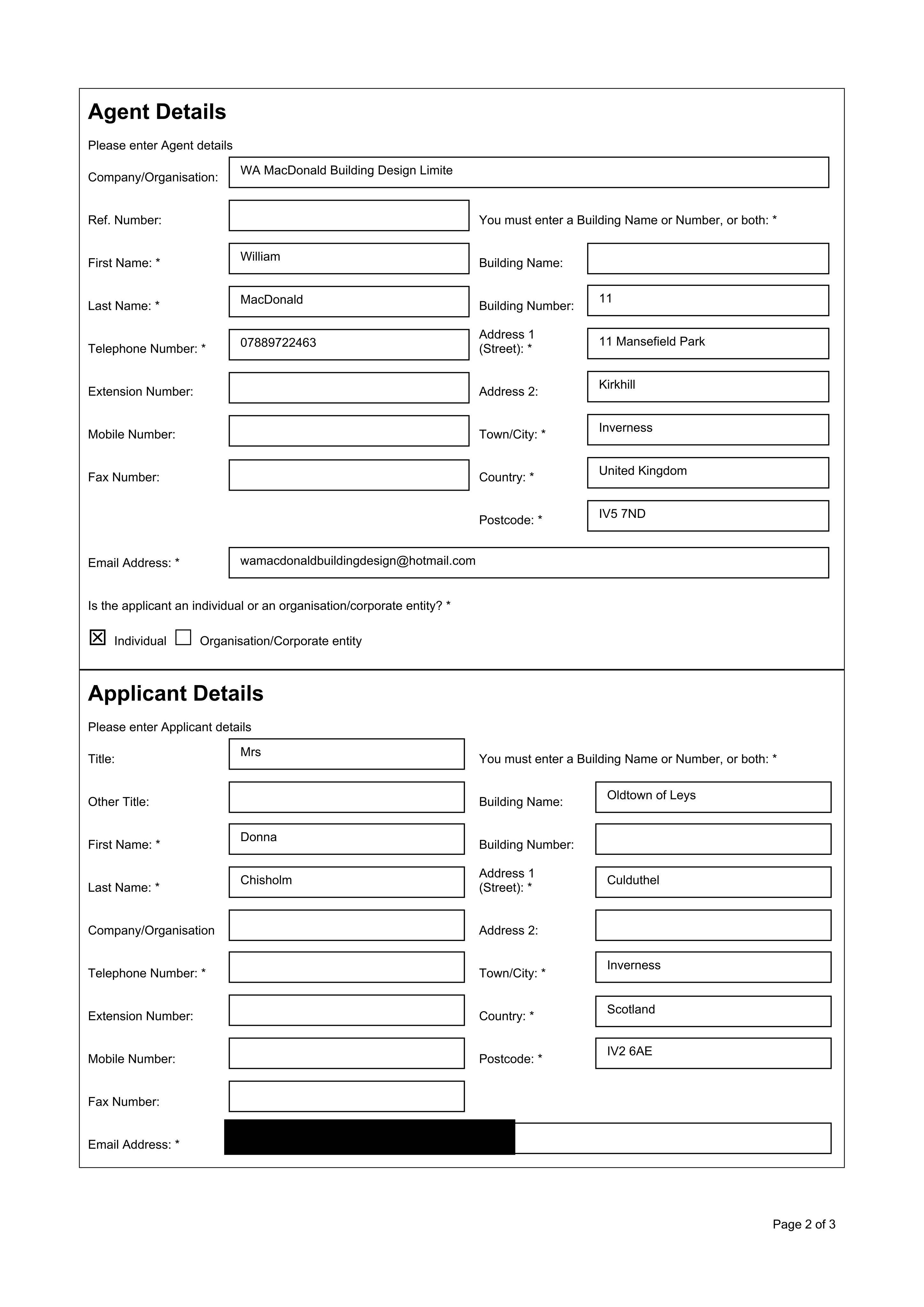Planning document