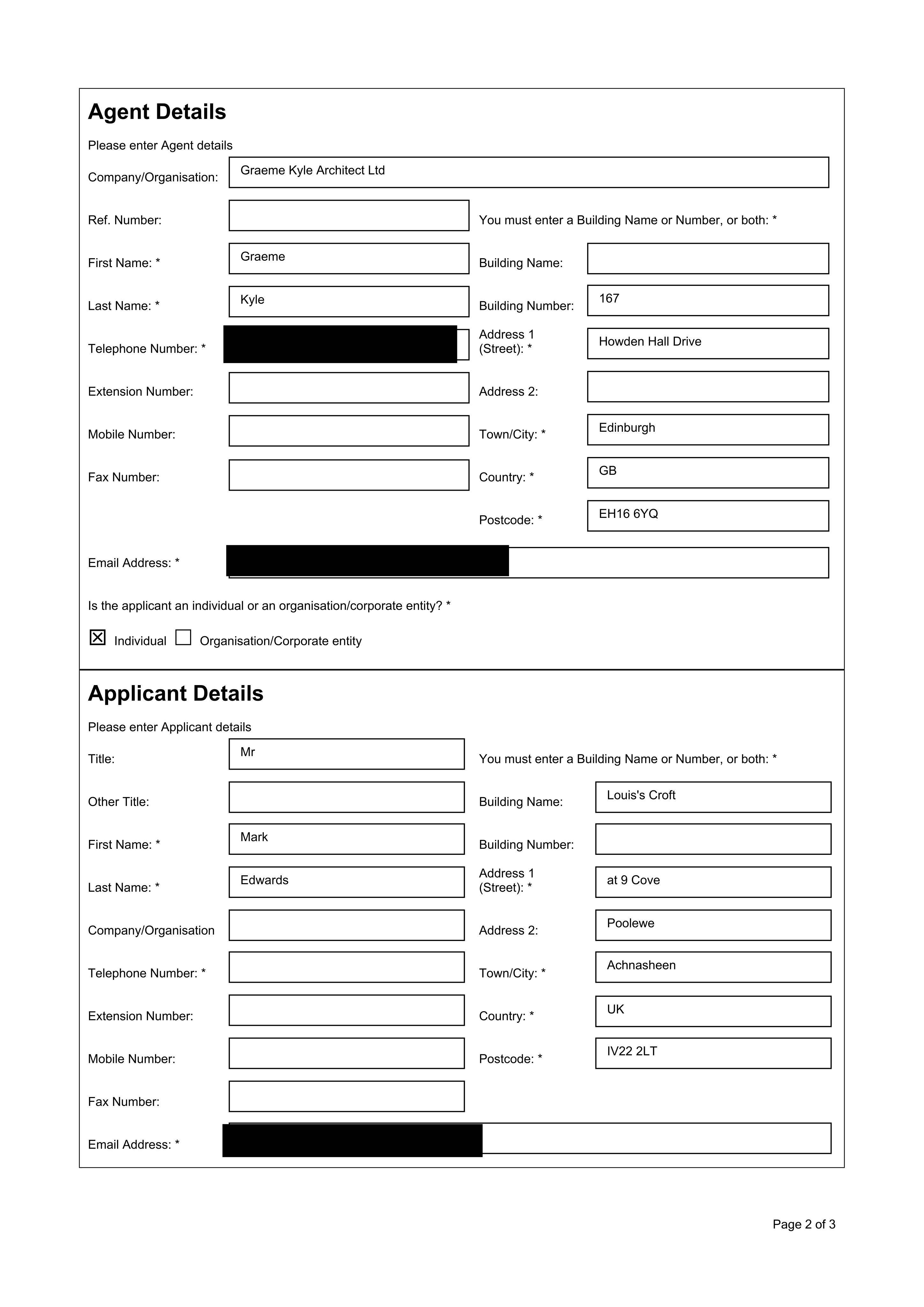 Planning document