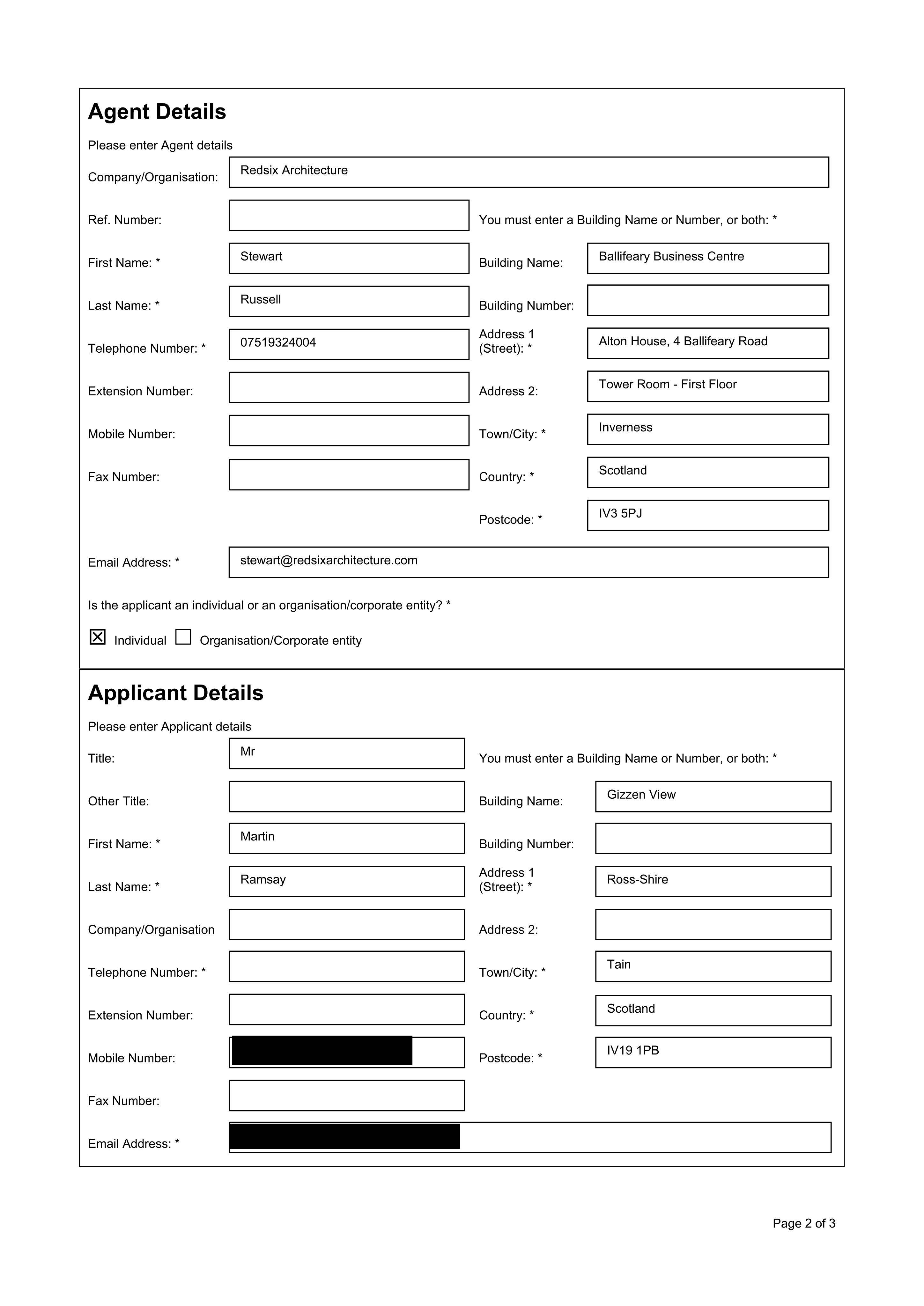 Planning document