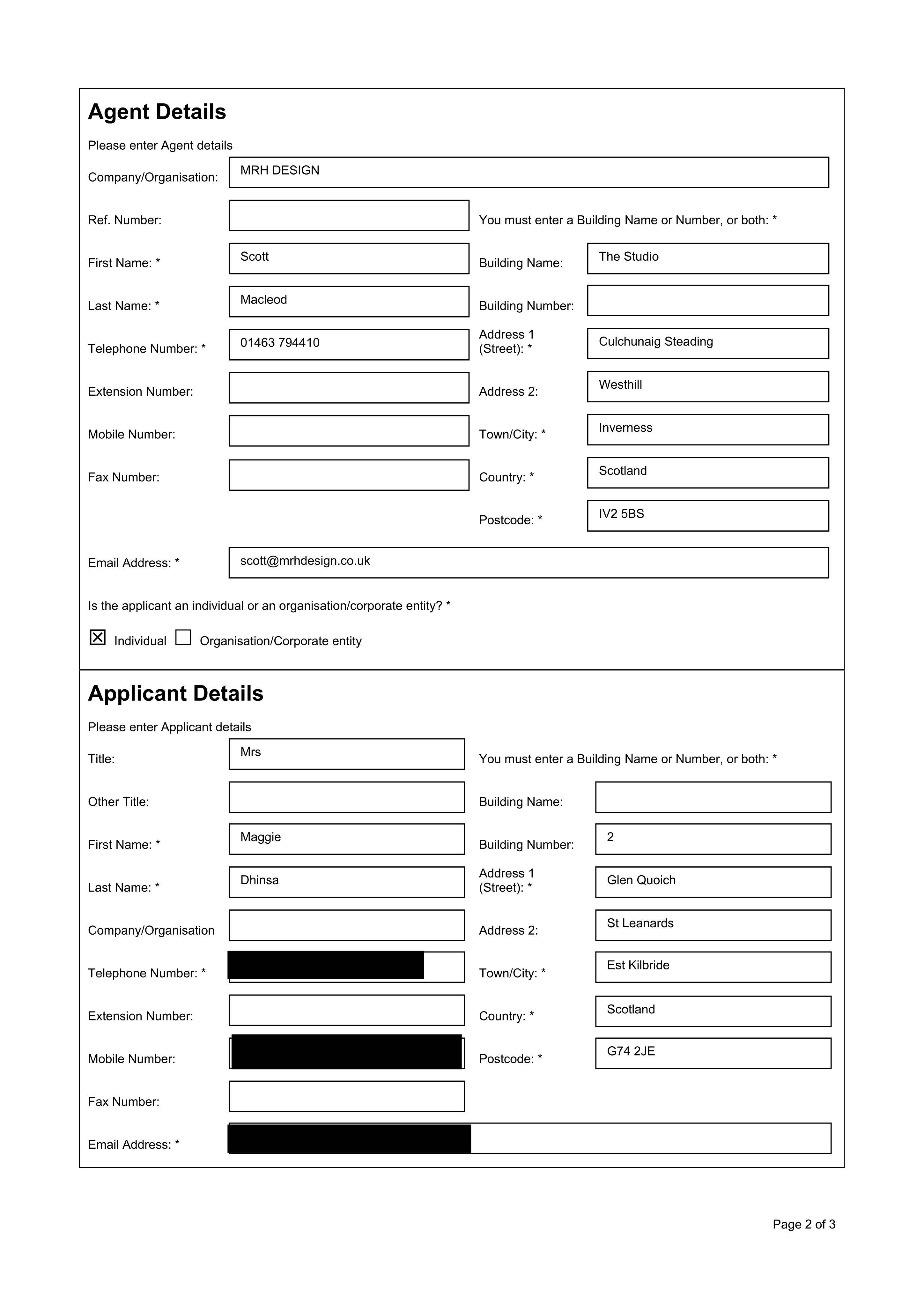 Planning document