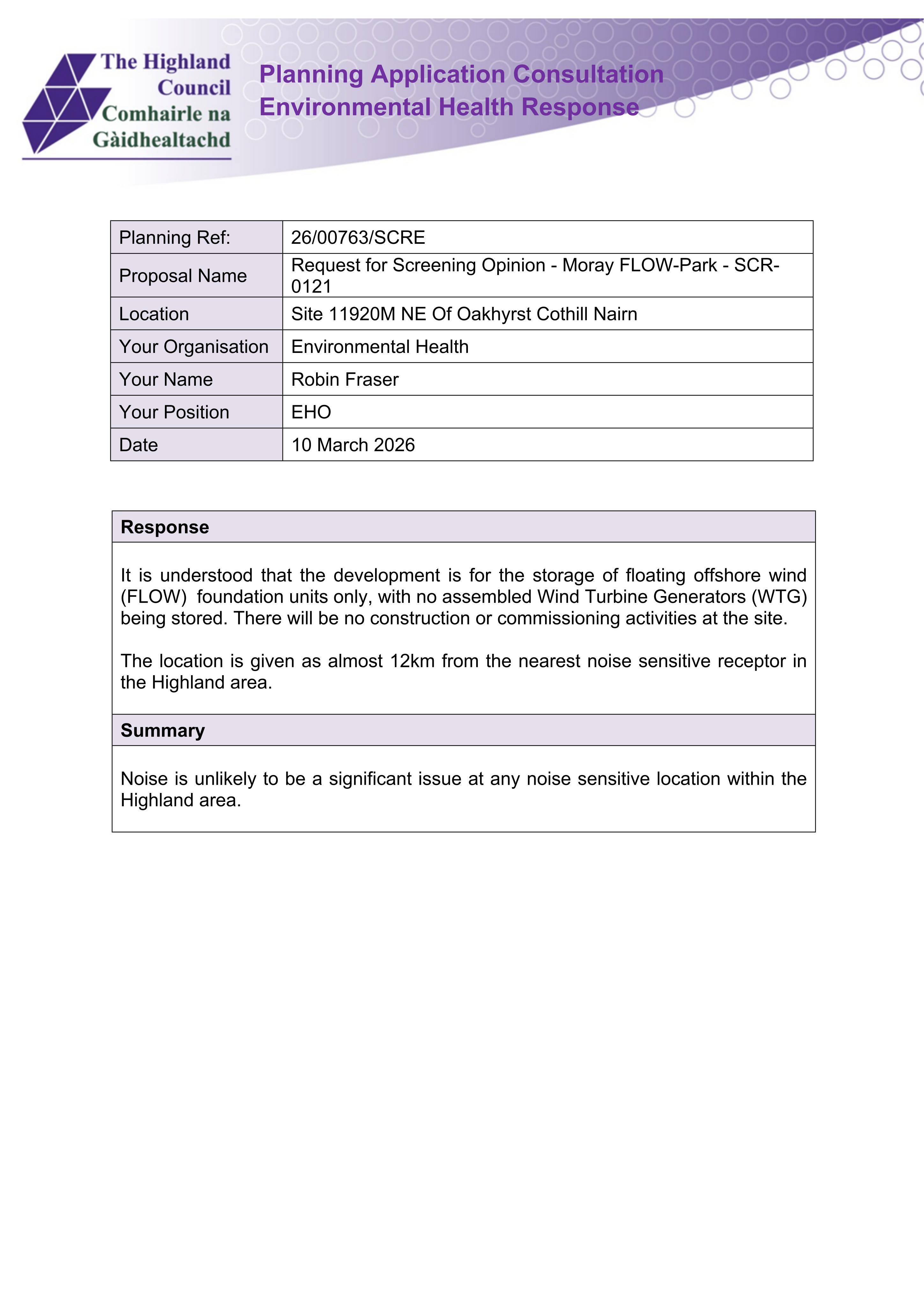 Planning document