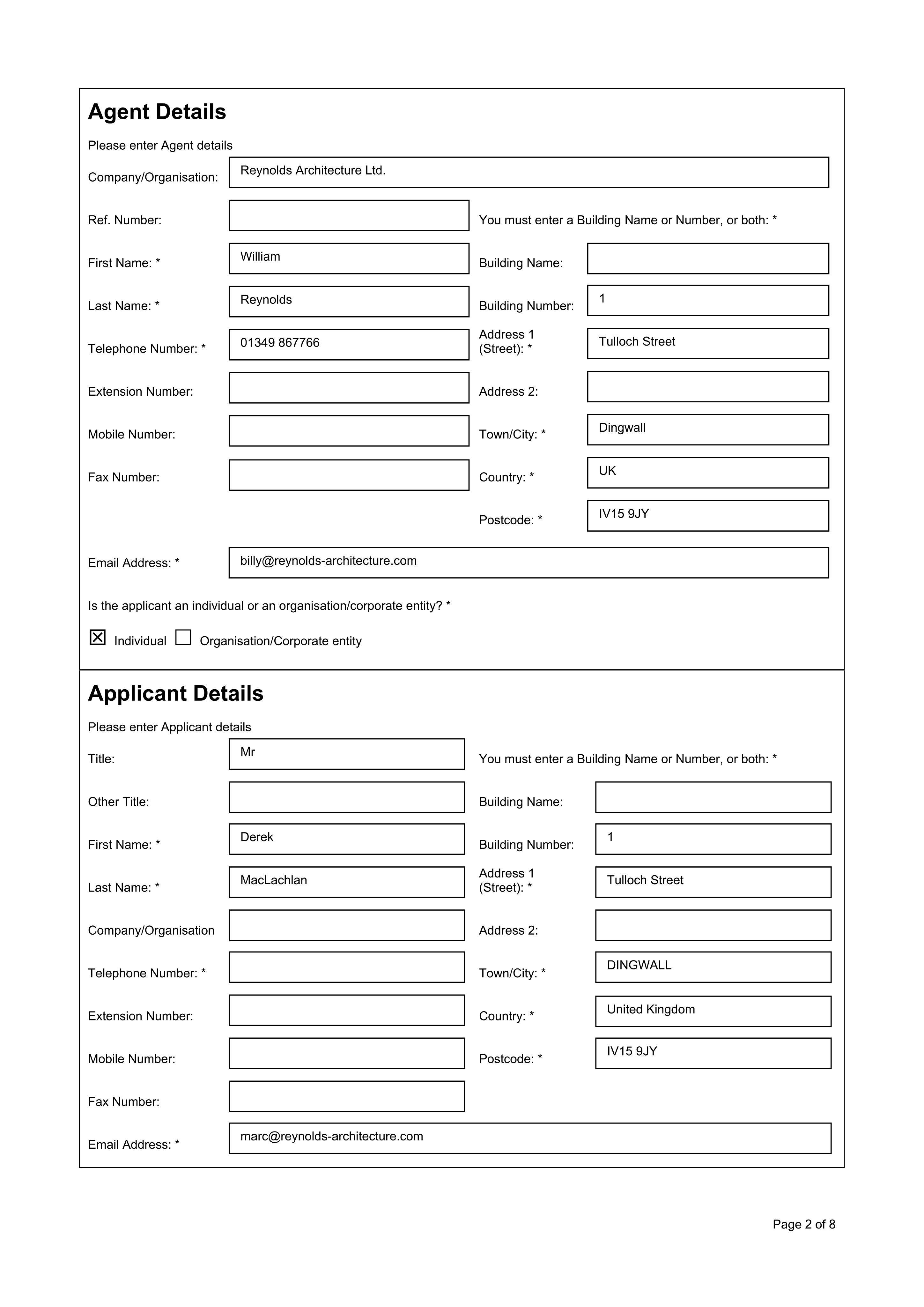 Planning document